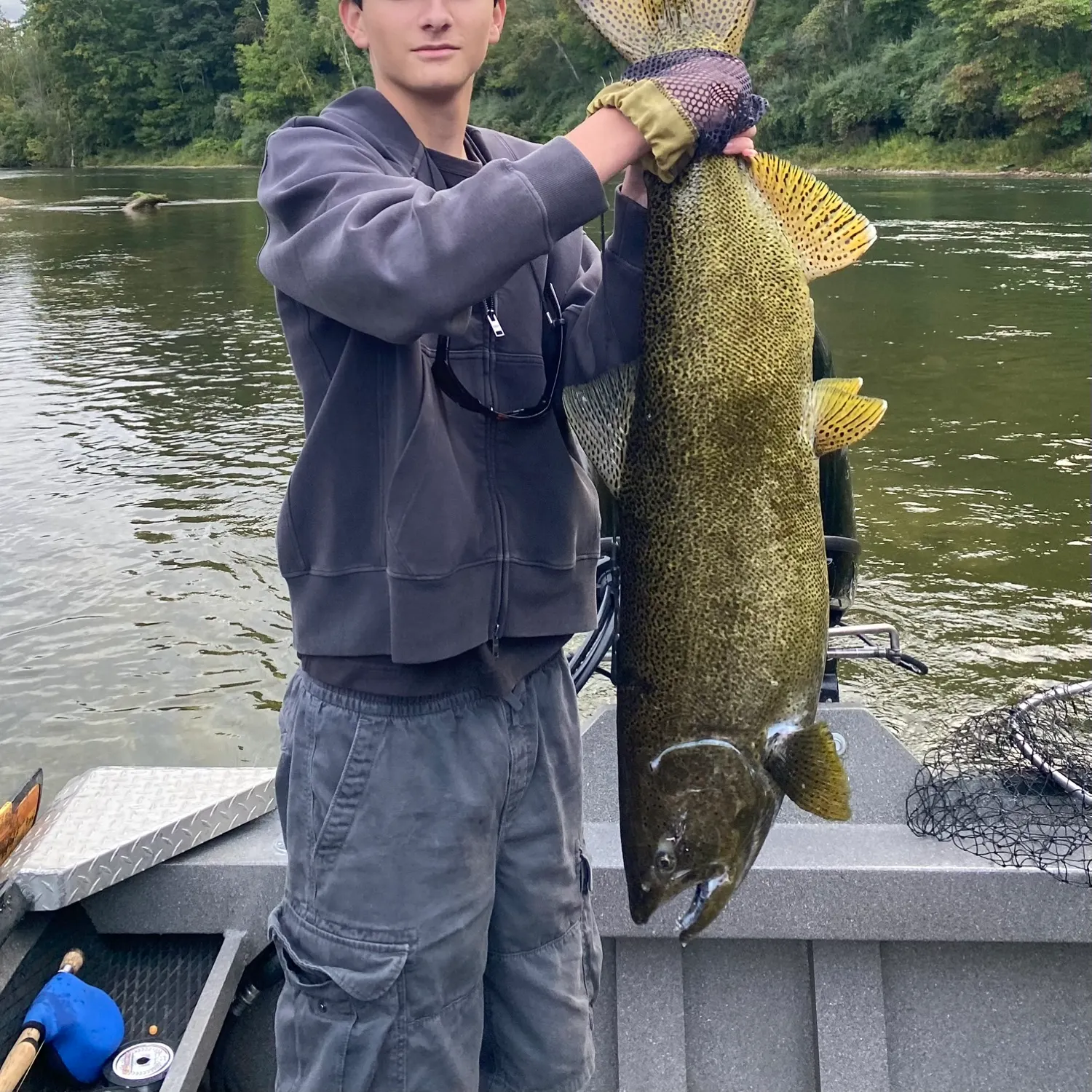Chinook salmon caught on Fishbrain