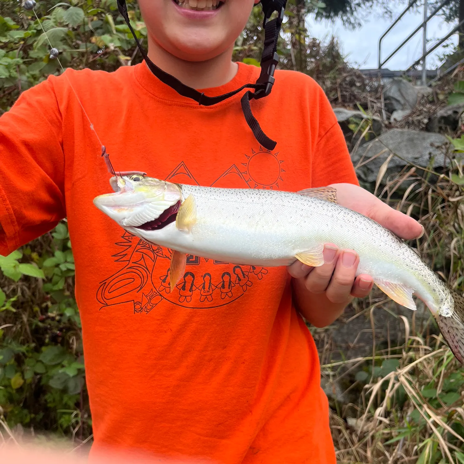 Coastal cutthroat trout caught on Fishbrain