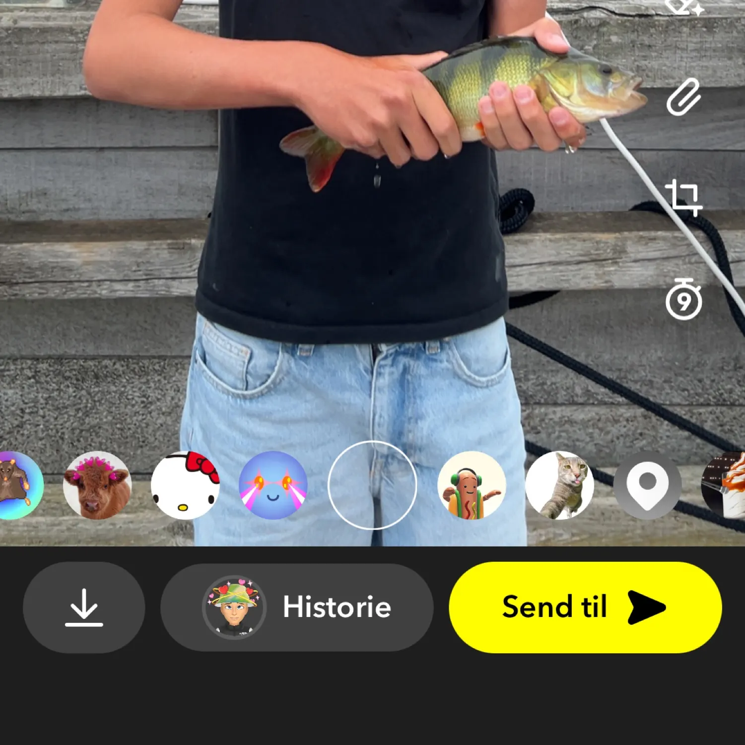 recently logged catches