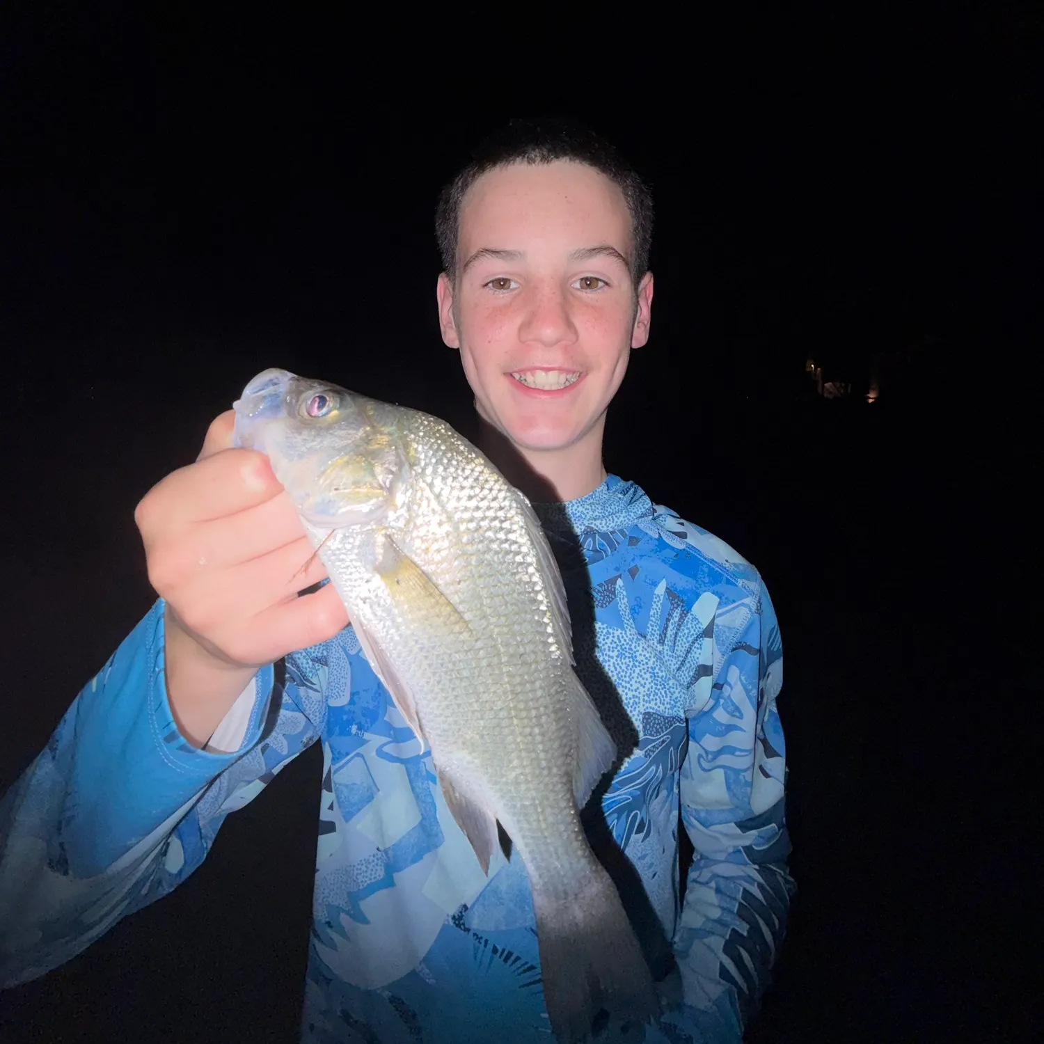 White perch caught on Fishbrain
