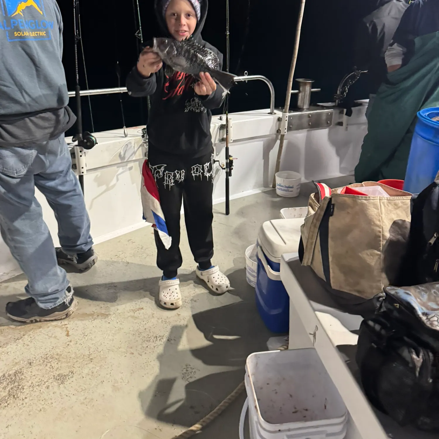 Black sea bass caught on Fishbrain