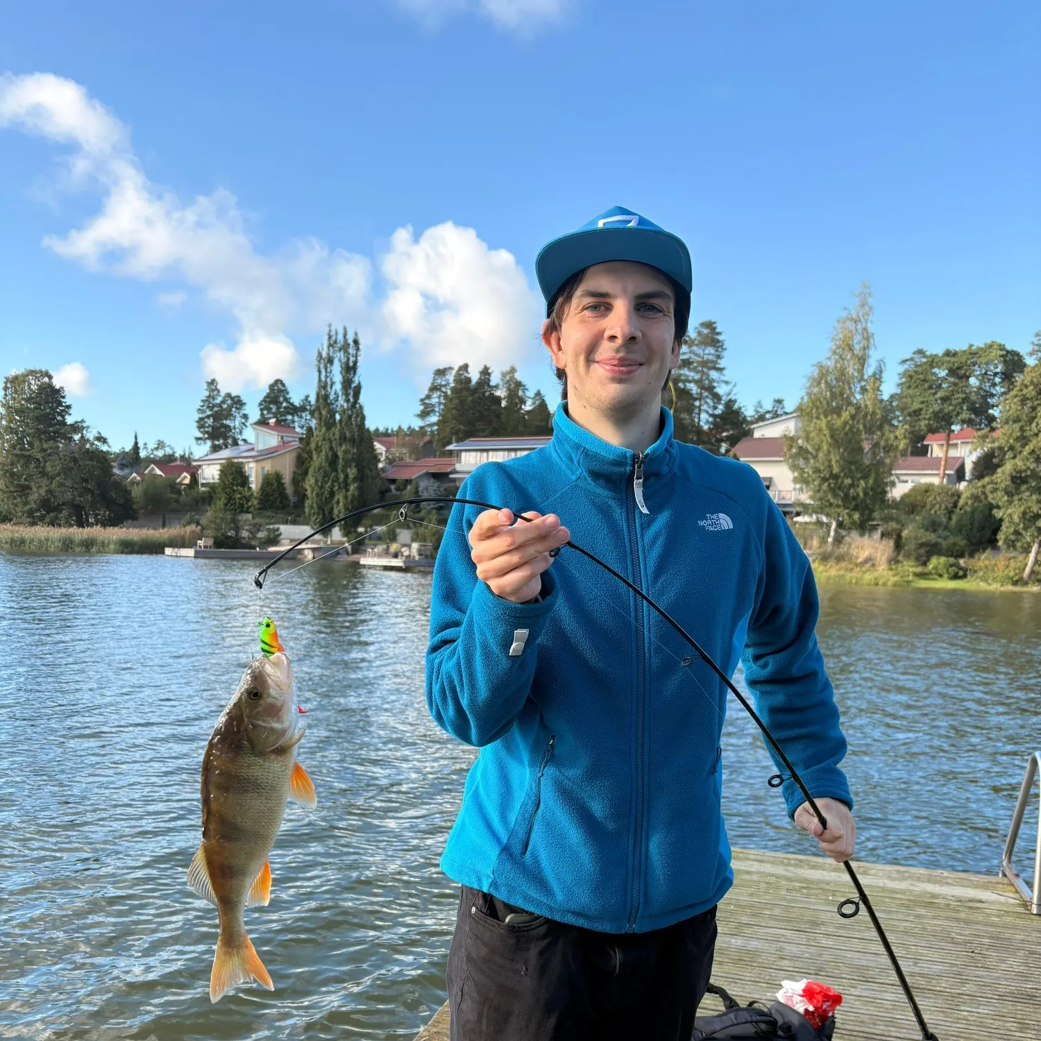 European perch caught on Fishbrain
