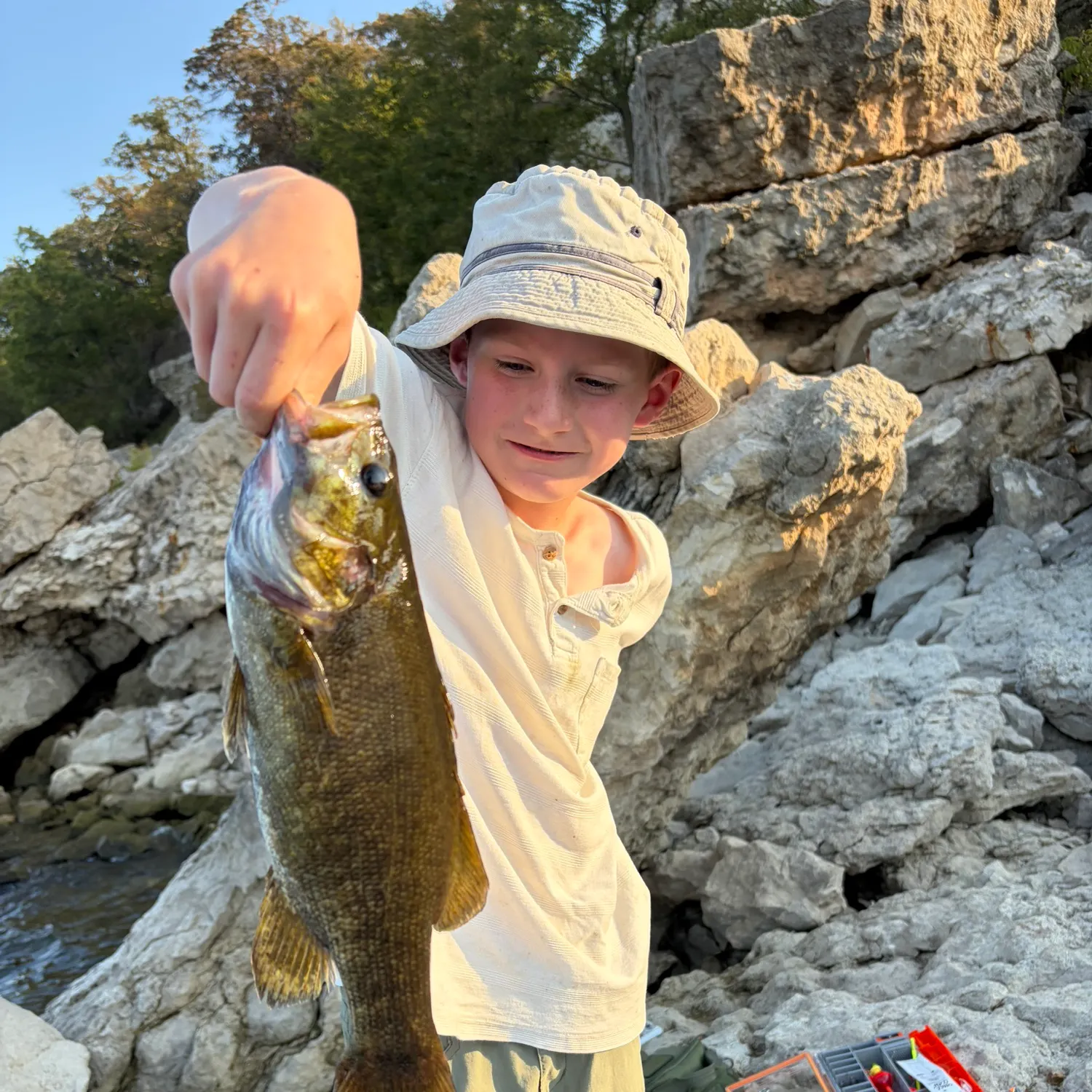 Smallmouth bass caught on Fishbrain