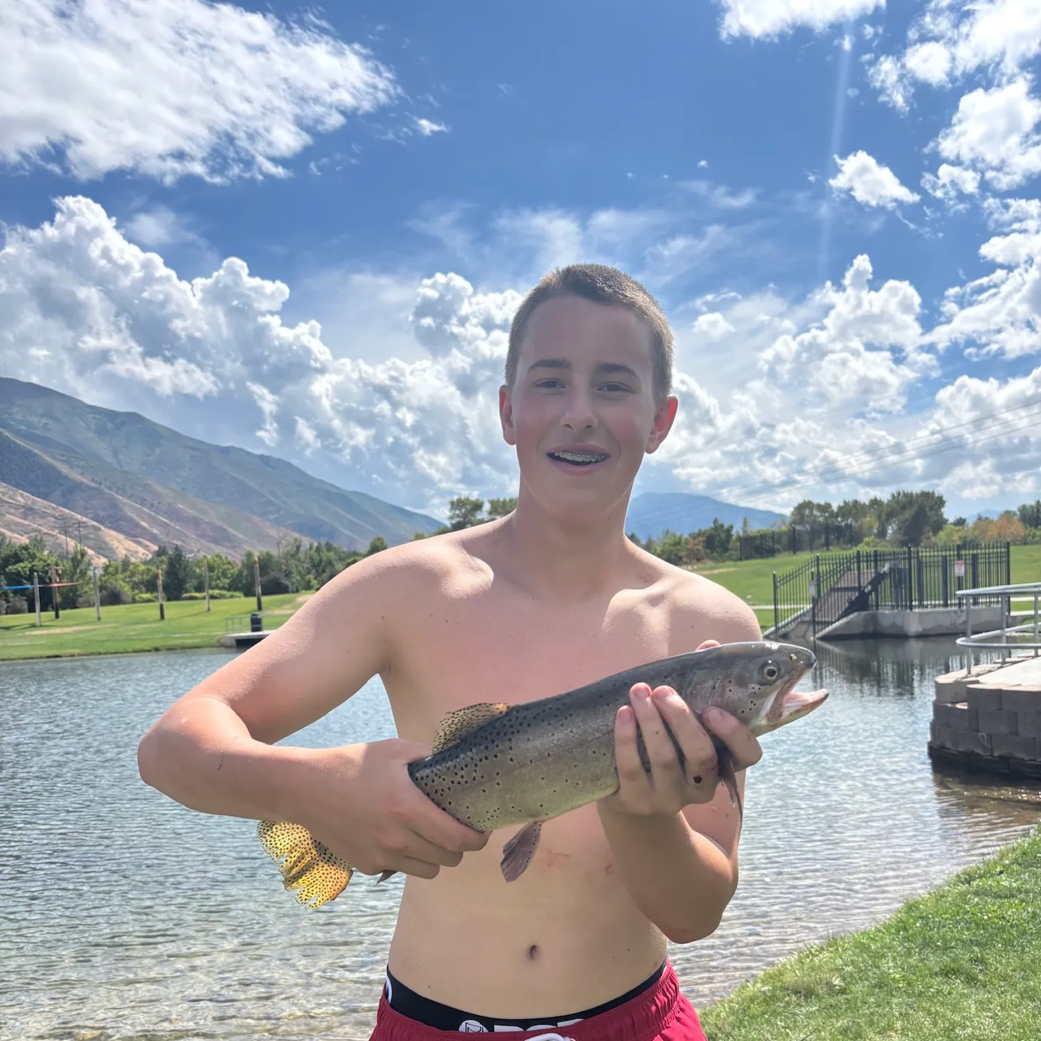 Bonneville cutthroat trout caught on Fishbrain