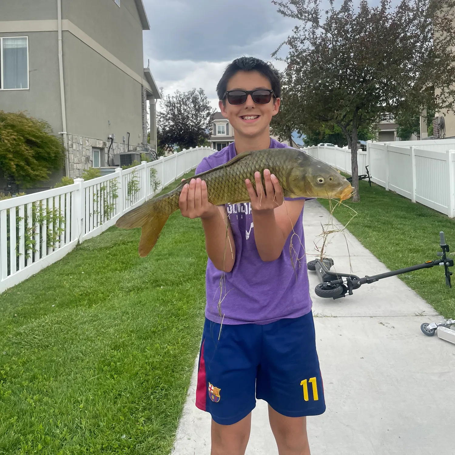 recently logged catches
