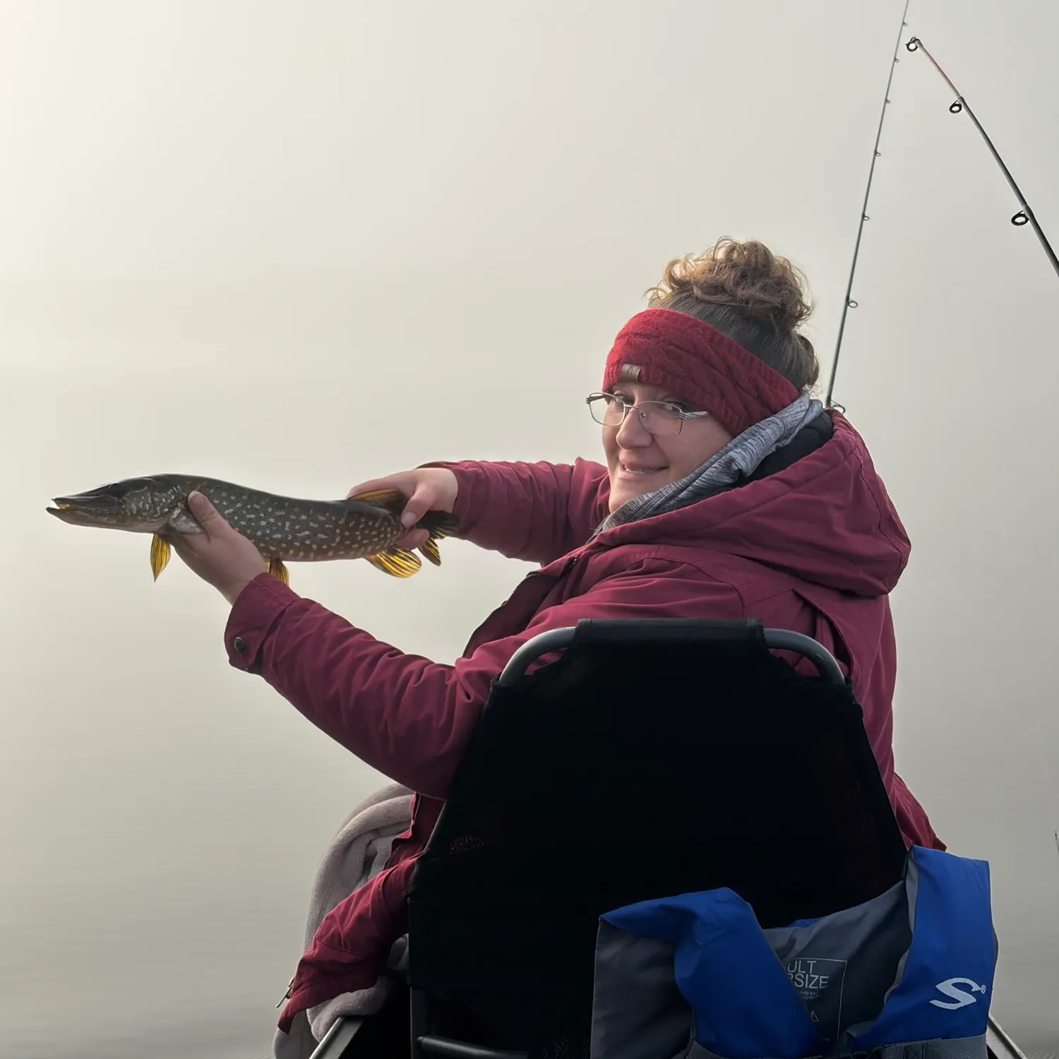 Northern pike caught on Fishbrain