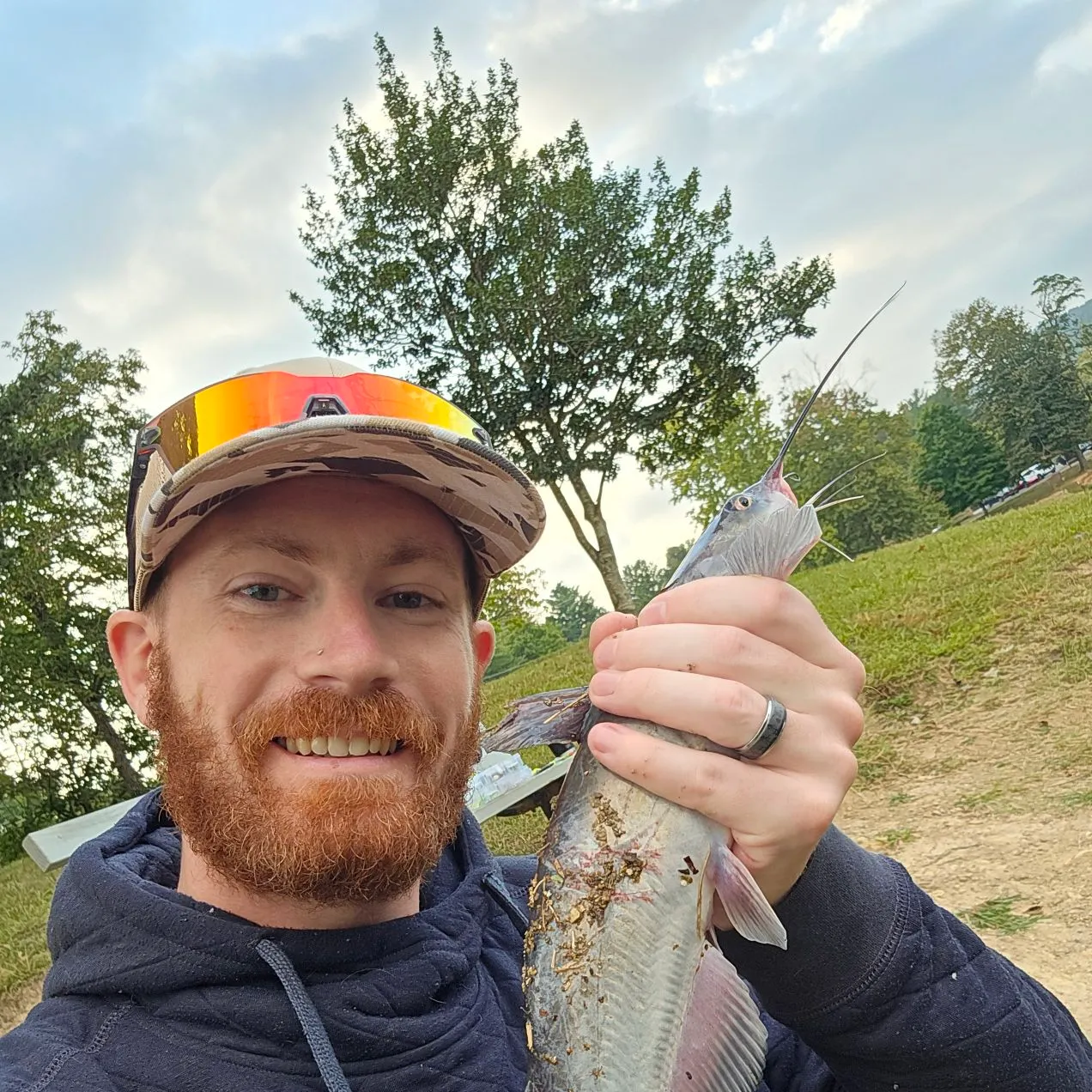 Channel catfish caught on Fishbrain