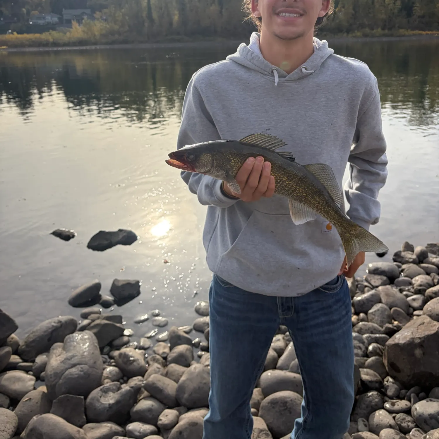 Walleye caught on Fishbrain
