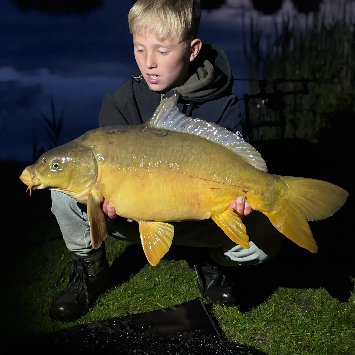 The most recent Leather carp catches on Fishbrain