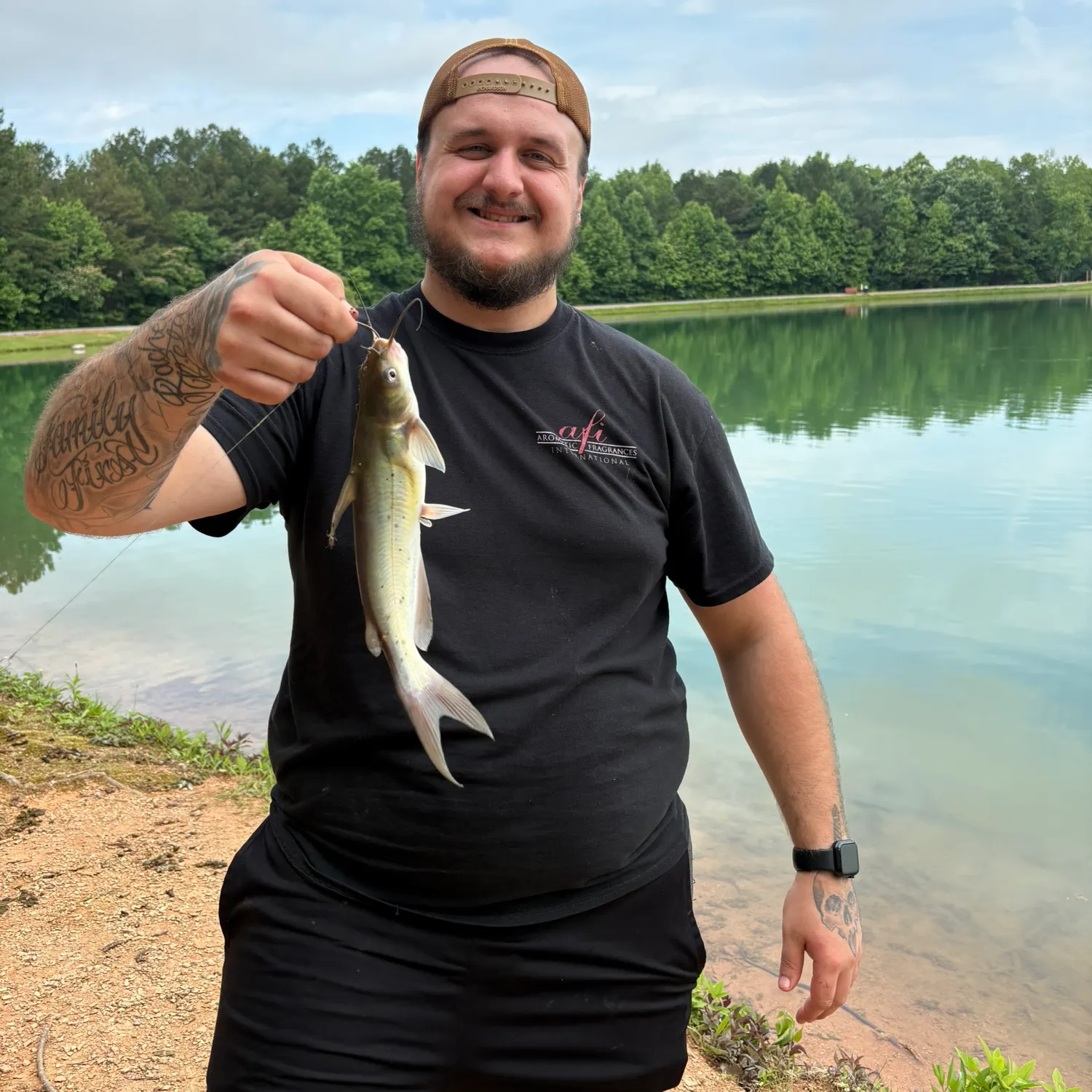recently logged catches