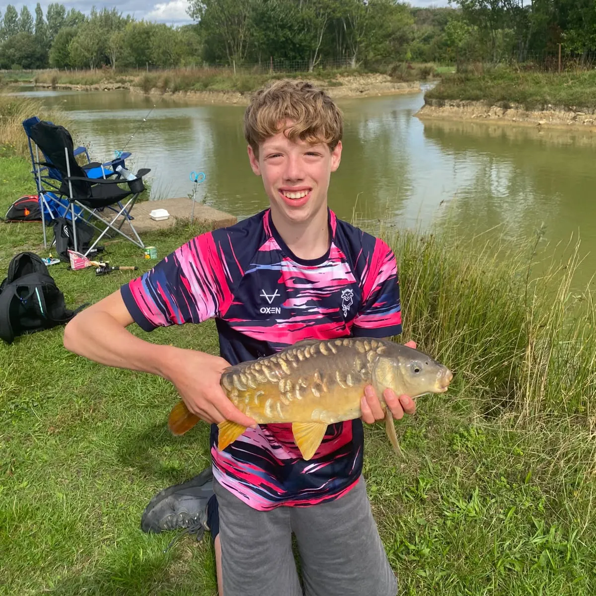 Mirror carp caught on Fishbrain
