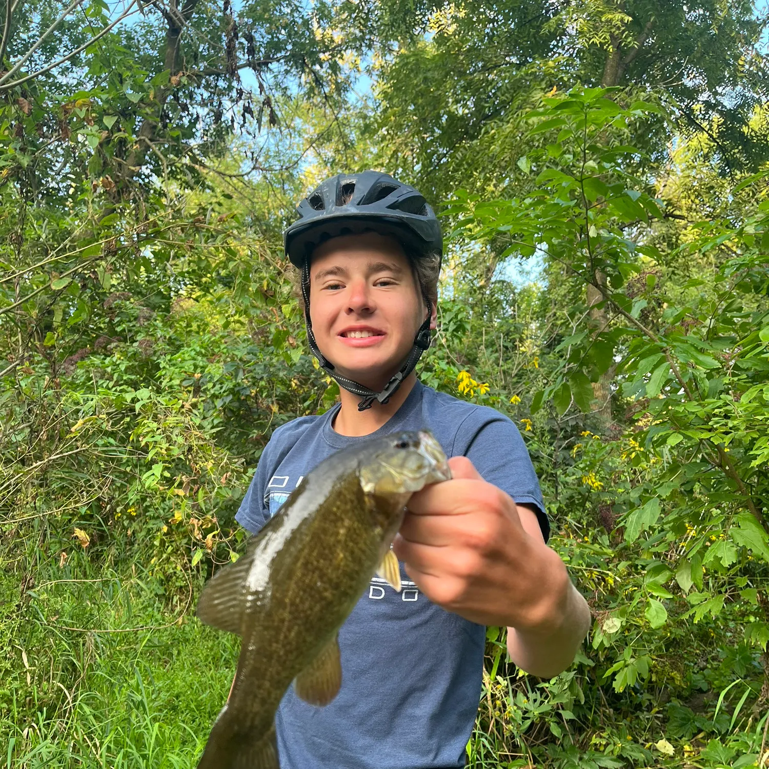 Smallmouth bass caught on Fishbrain