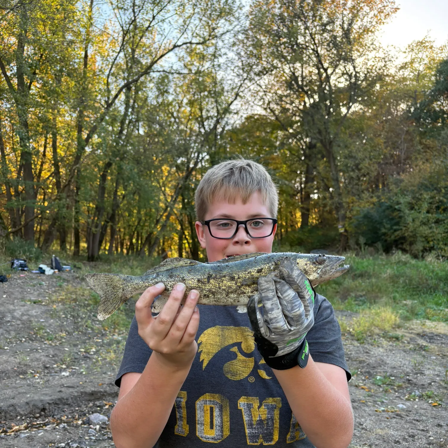 Walleye caught on Fishbrain