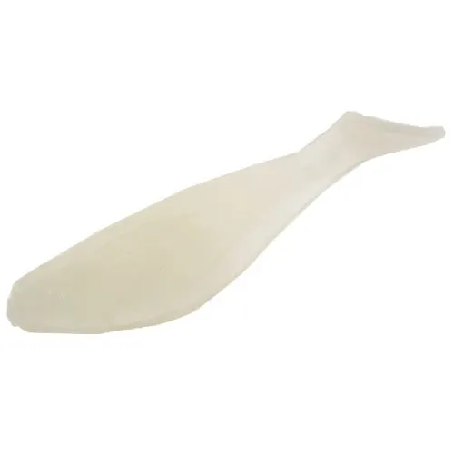 3" Glo White Shad Bodies