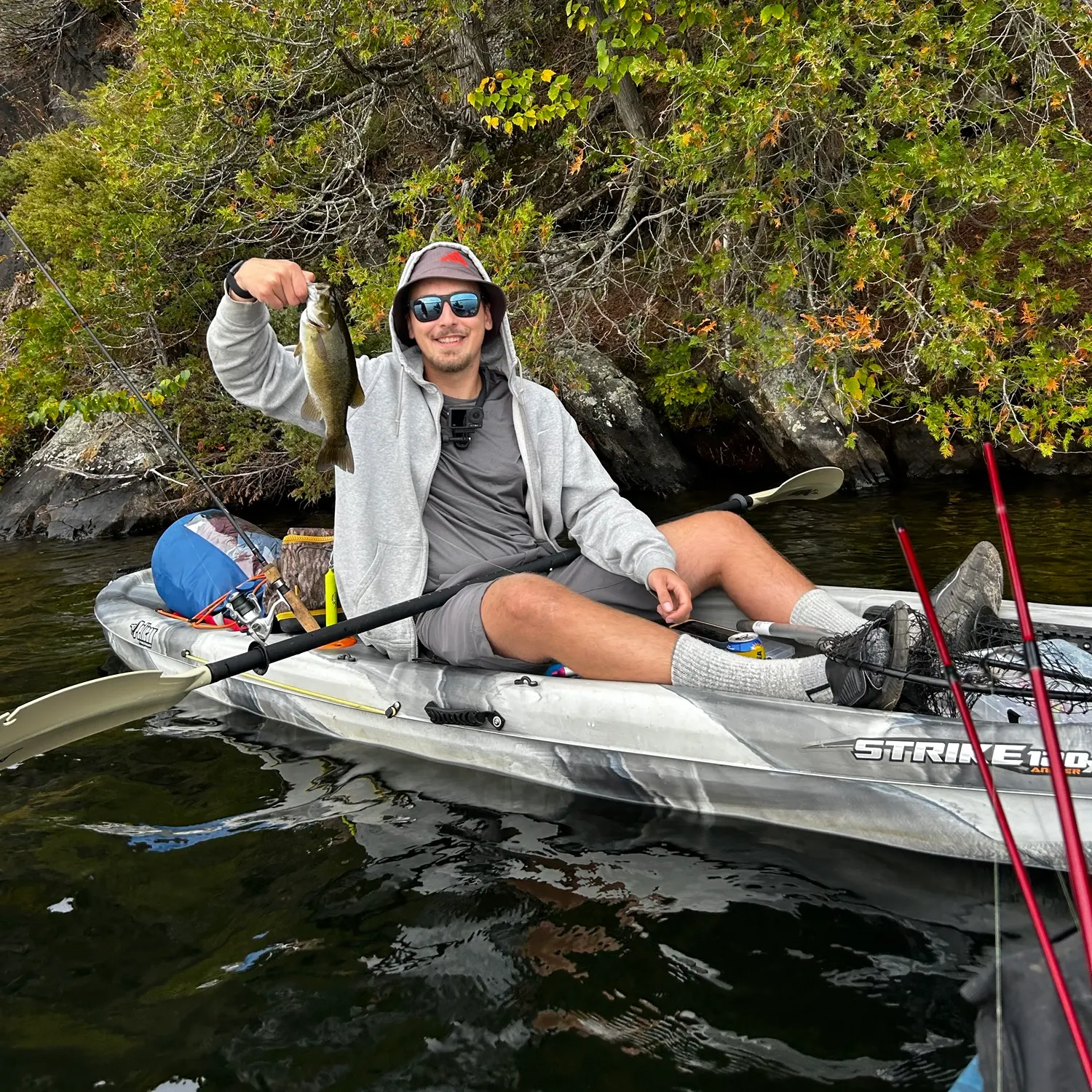 Smallmouth bass caught on Fishbrain