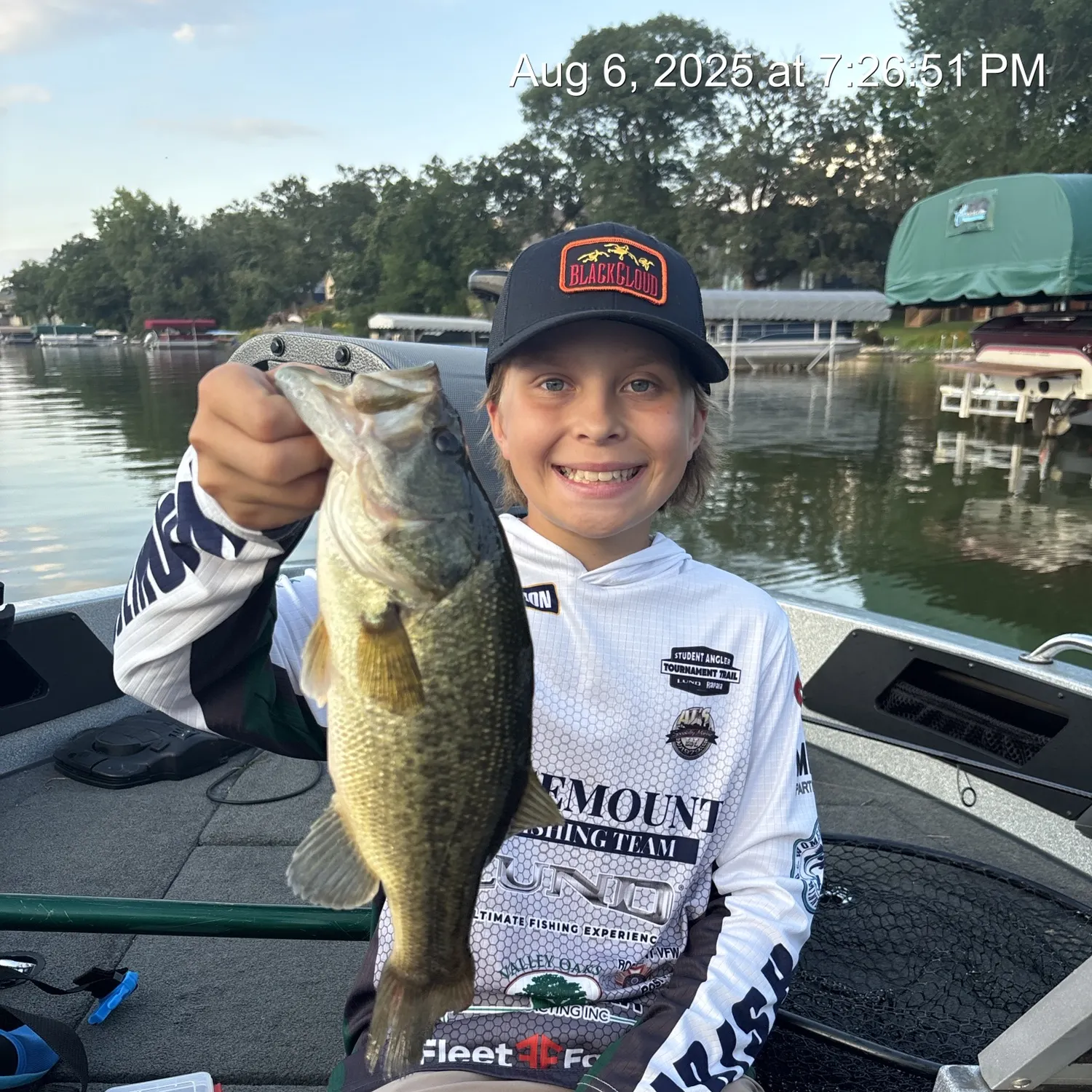 recently logged catches