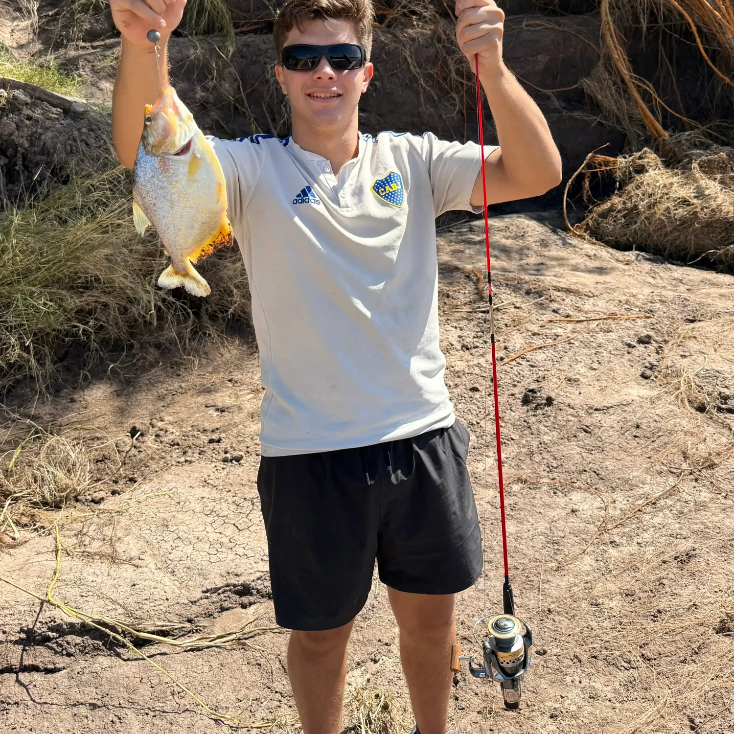 The most recent Small-scaled pacu catches on Fishbrain