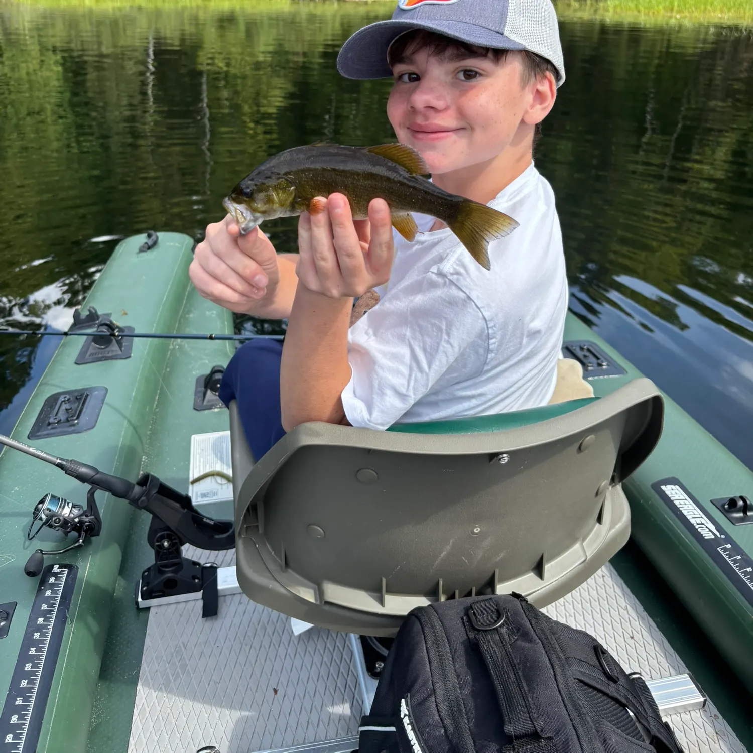 Smallmouth bass caught on Fishbrain