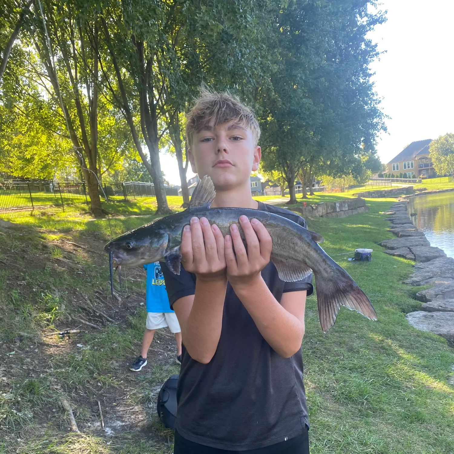 Channel catfish caught on Fishbrain