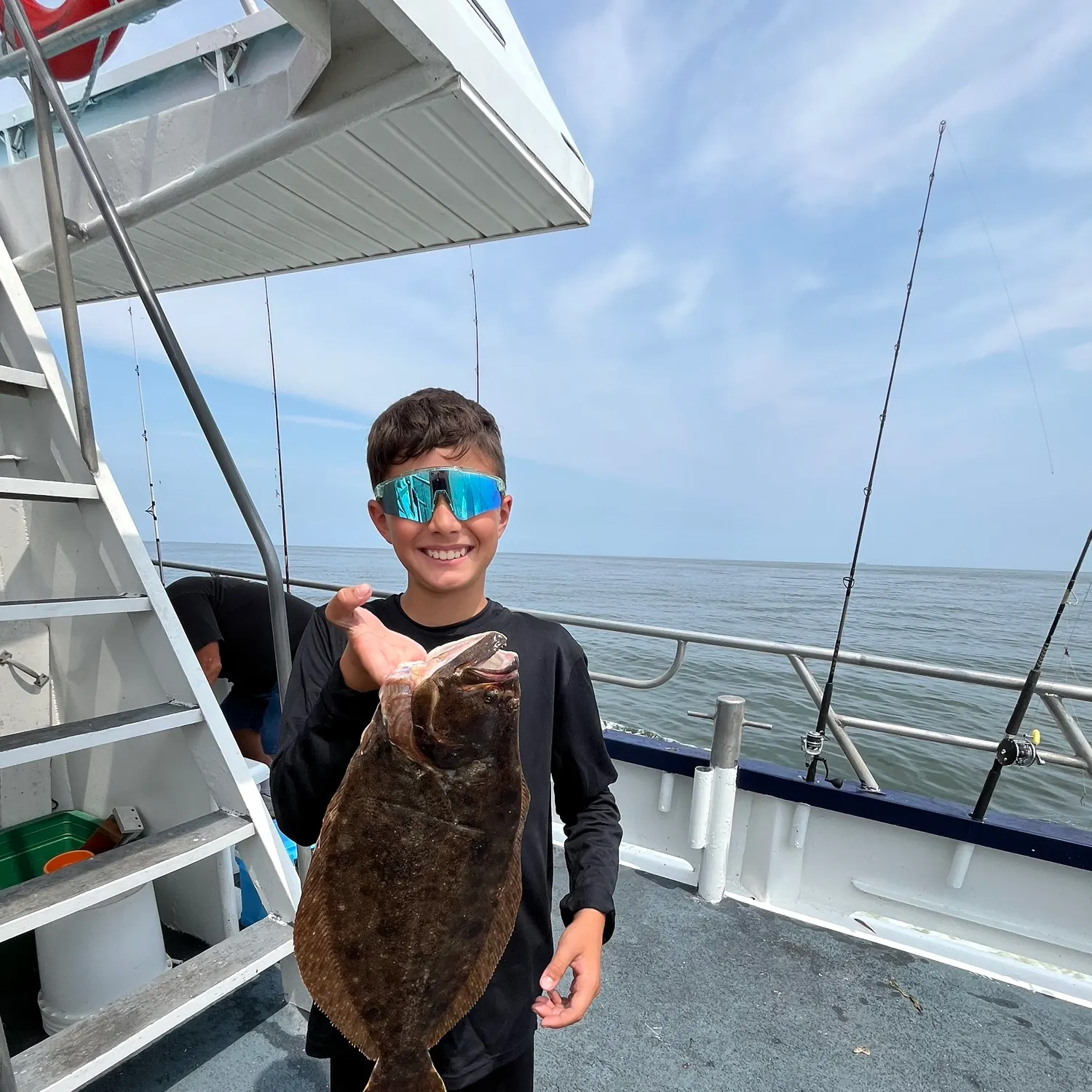 Summer flounder caught on Fishbrain