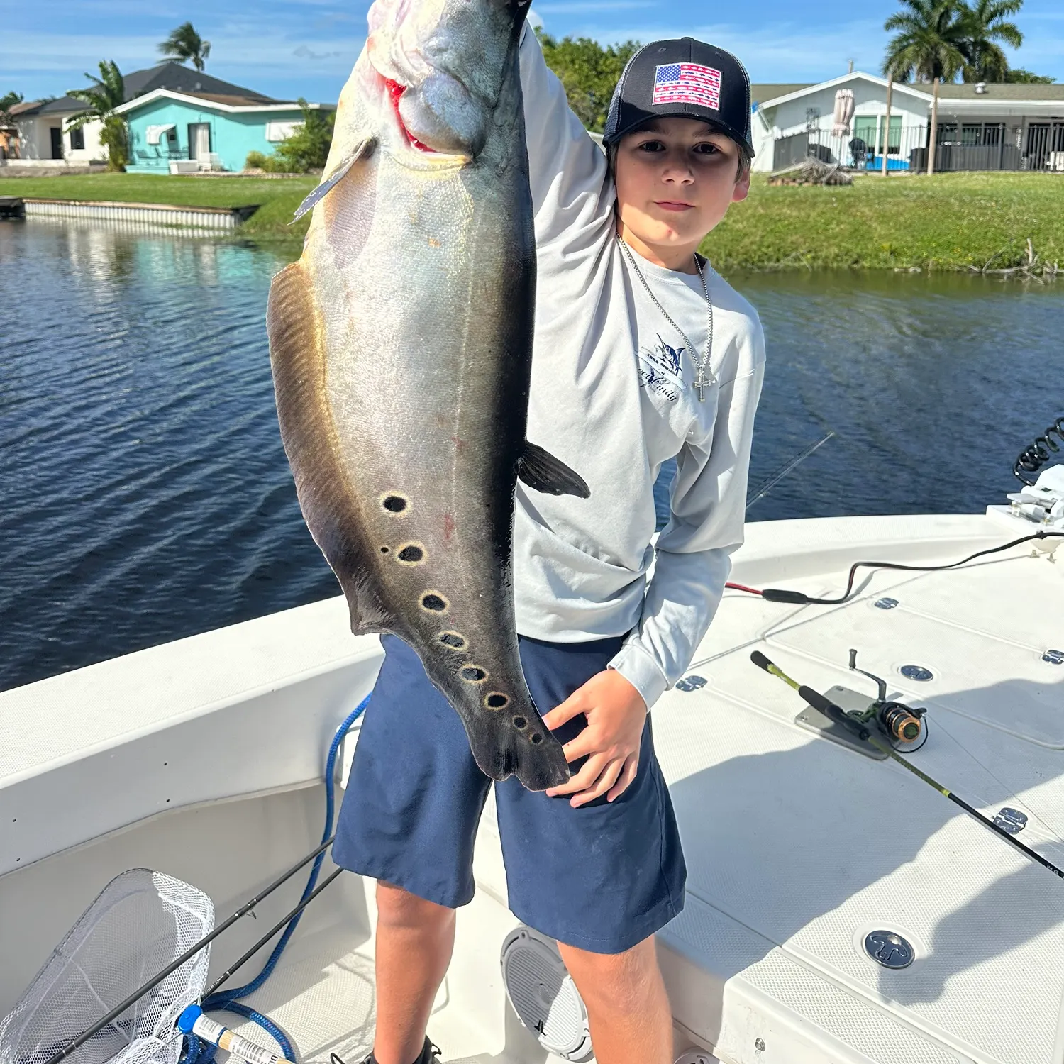 The most recent Clown knifefish catches on Fishbrain