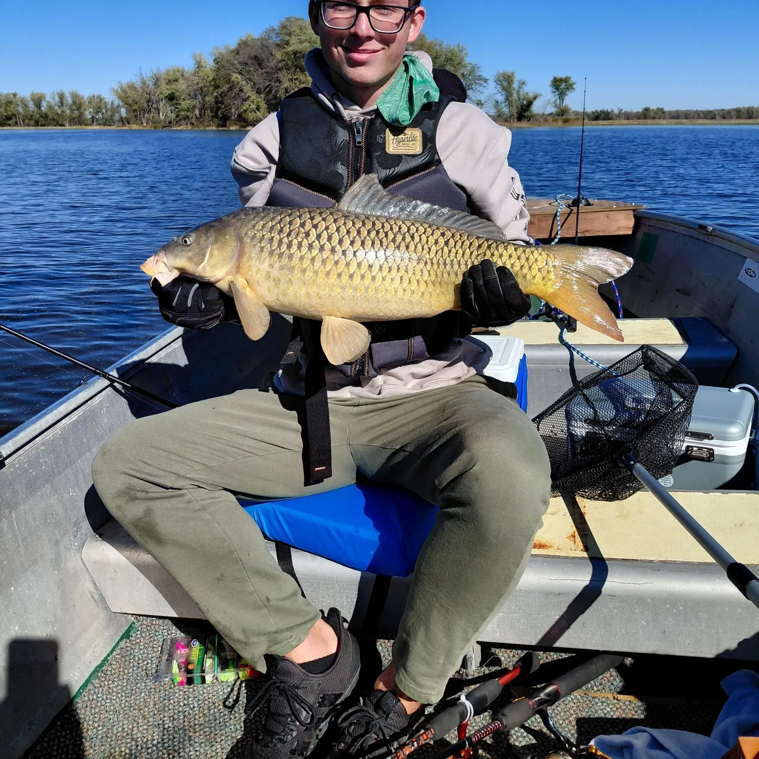 Common carp caught on Fishbrain