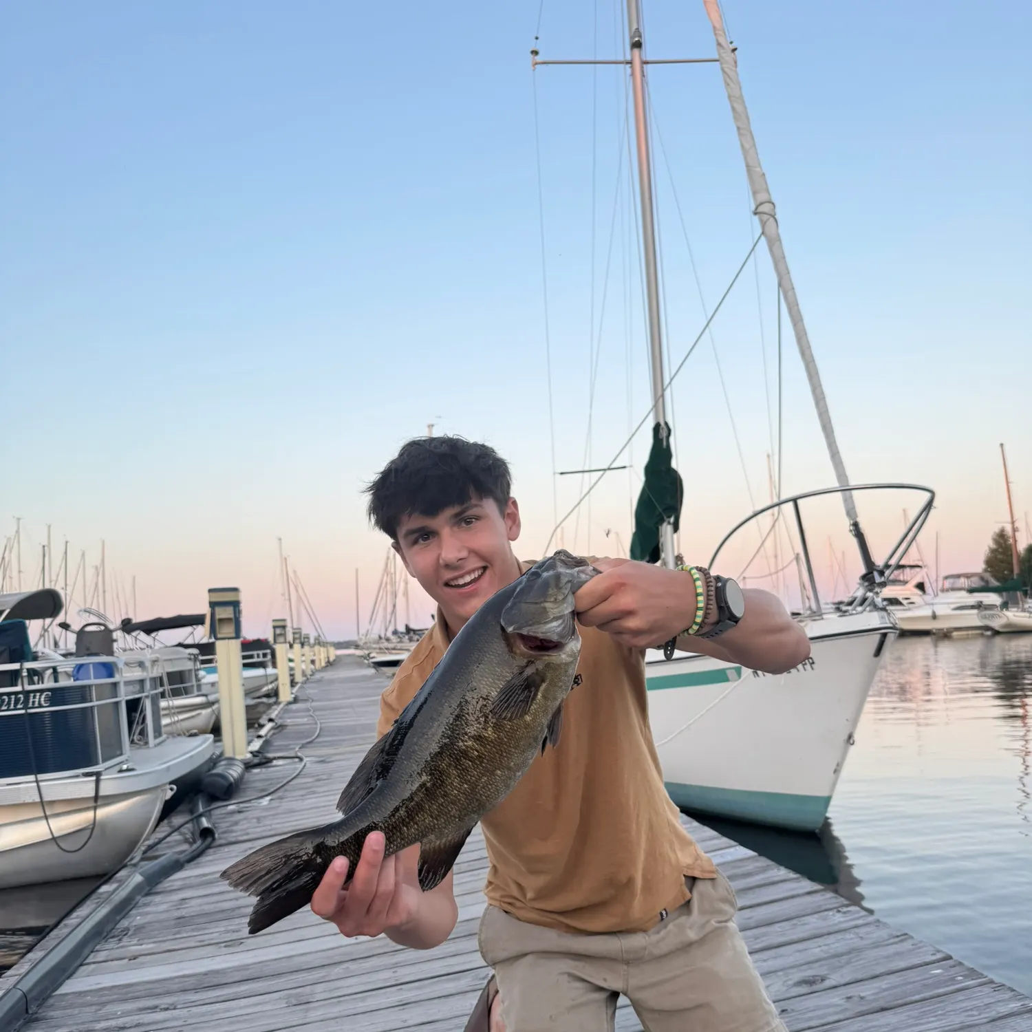 recently logged catches
