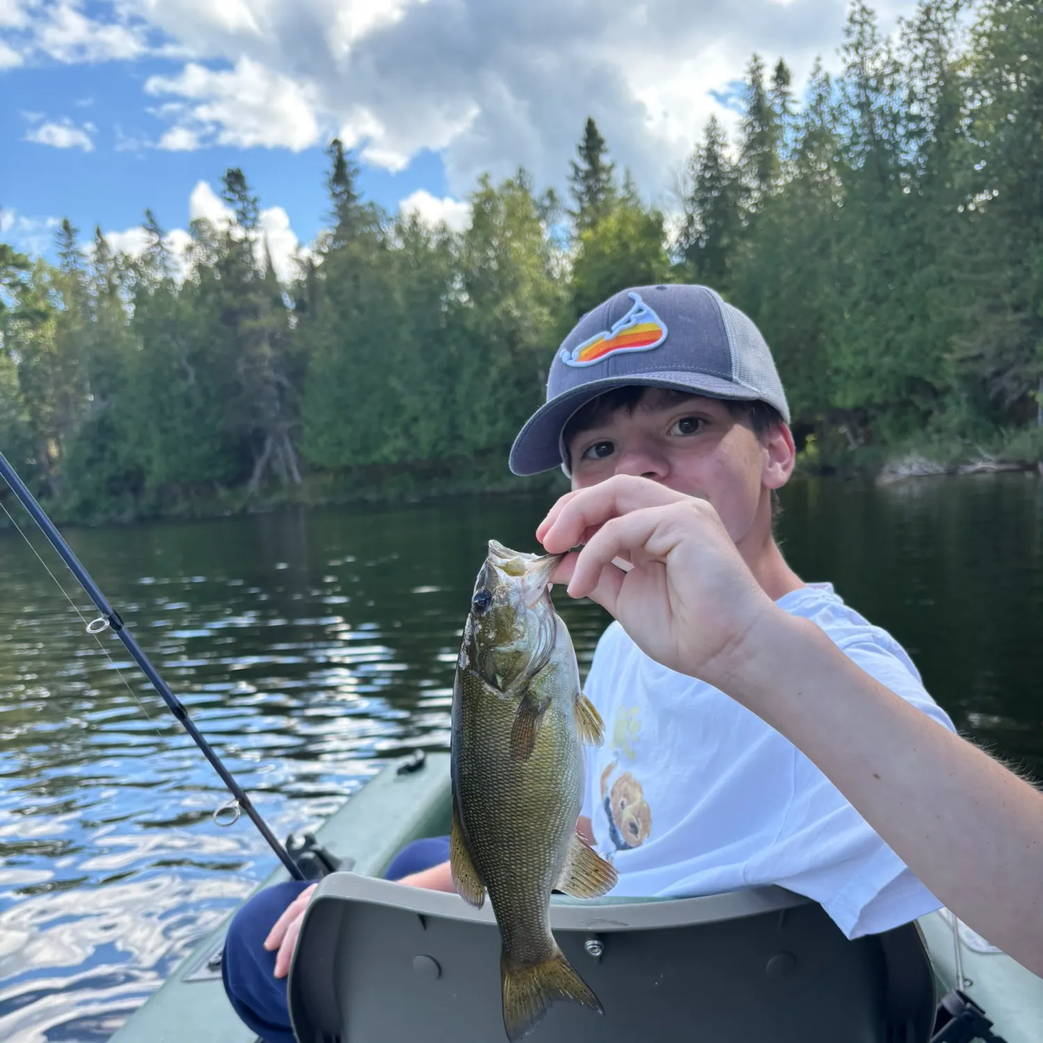 Smallmouth bass caught on Fishbrain