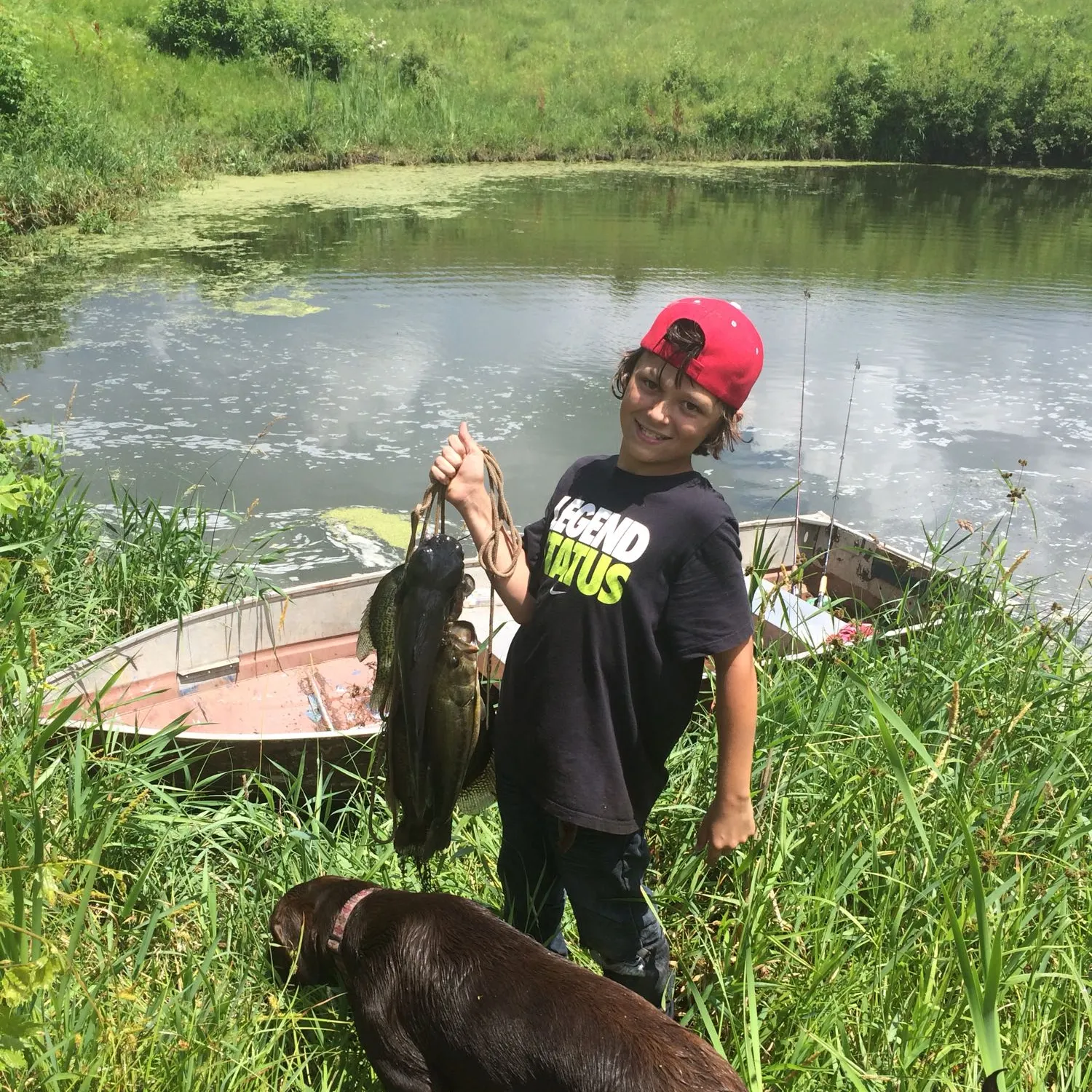 recently logged catches