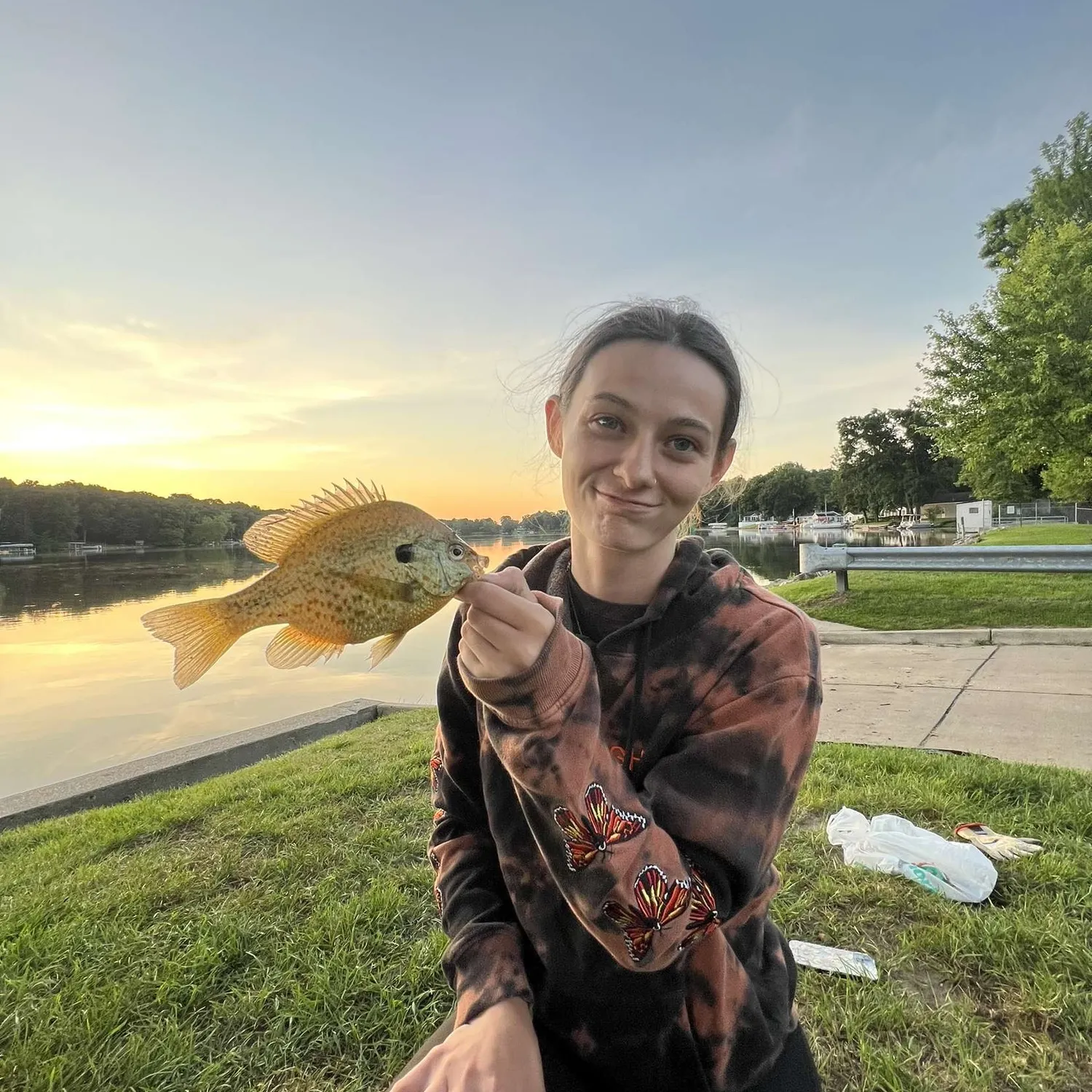 The most recent Pumpkinseed catches on Fishbrain