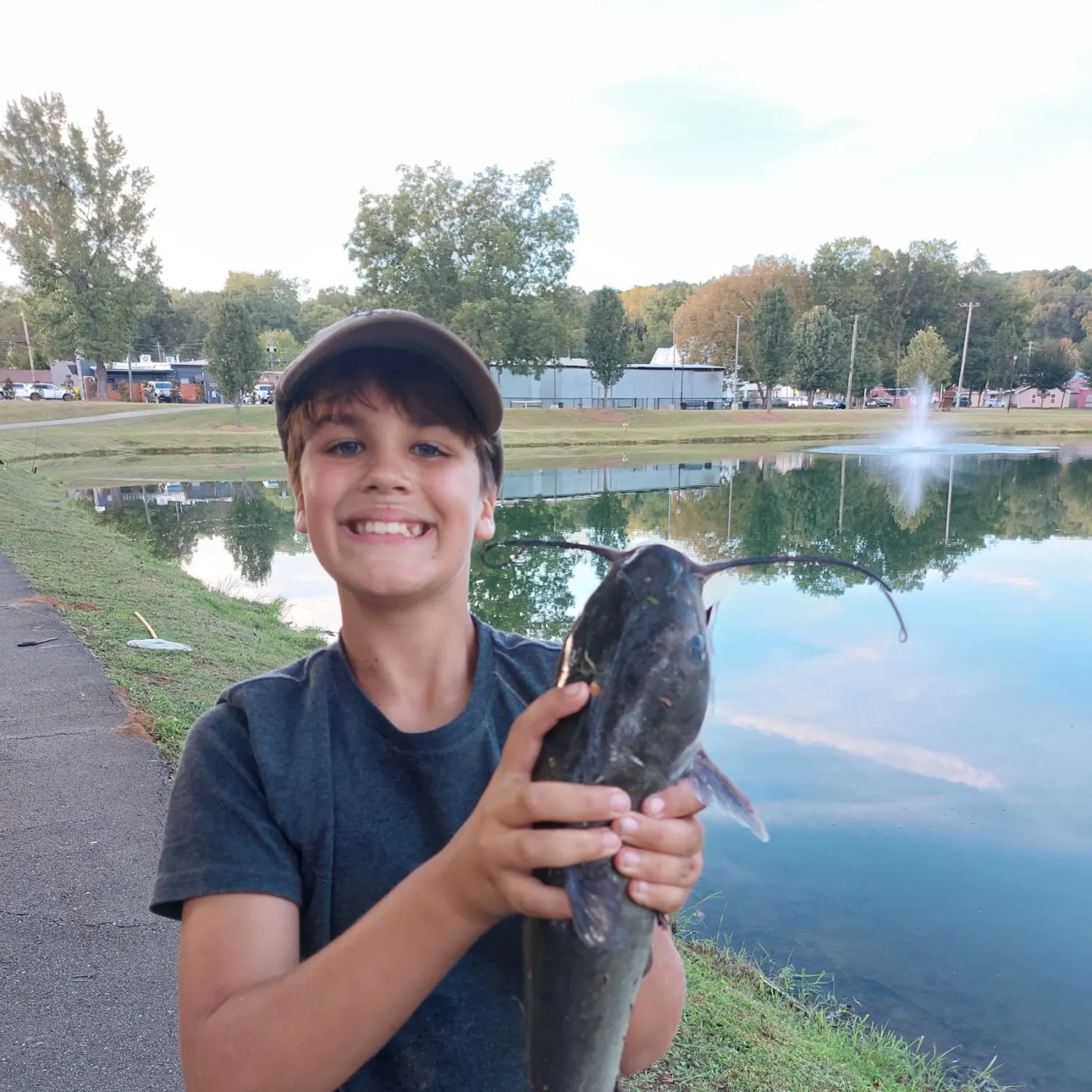 Blue catfish caught on Fishbrain
