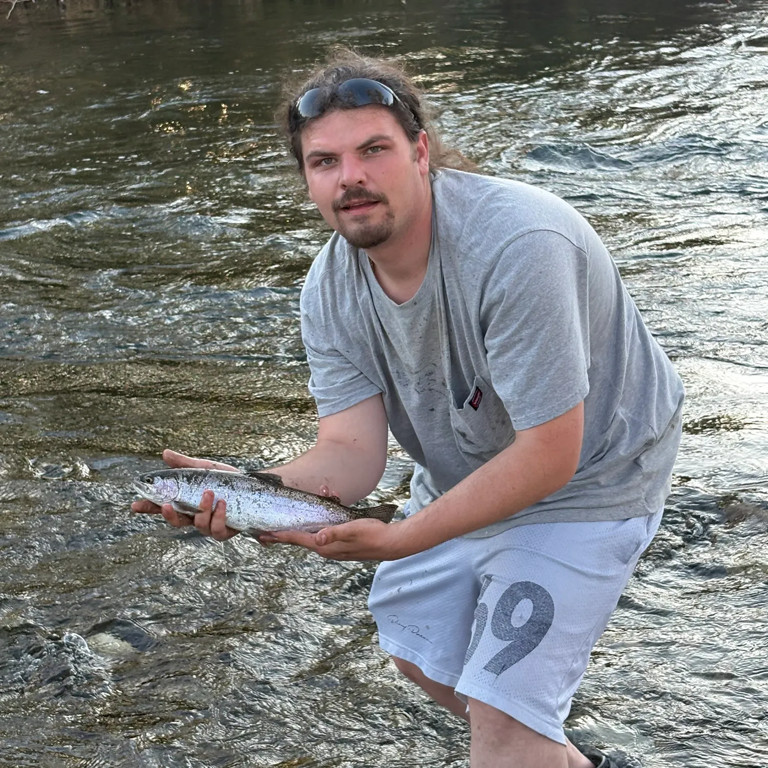 Rainbow trout caught on Fishbrain