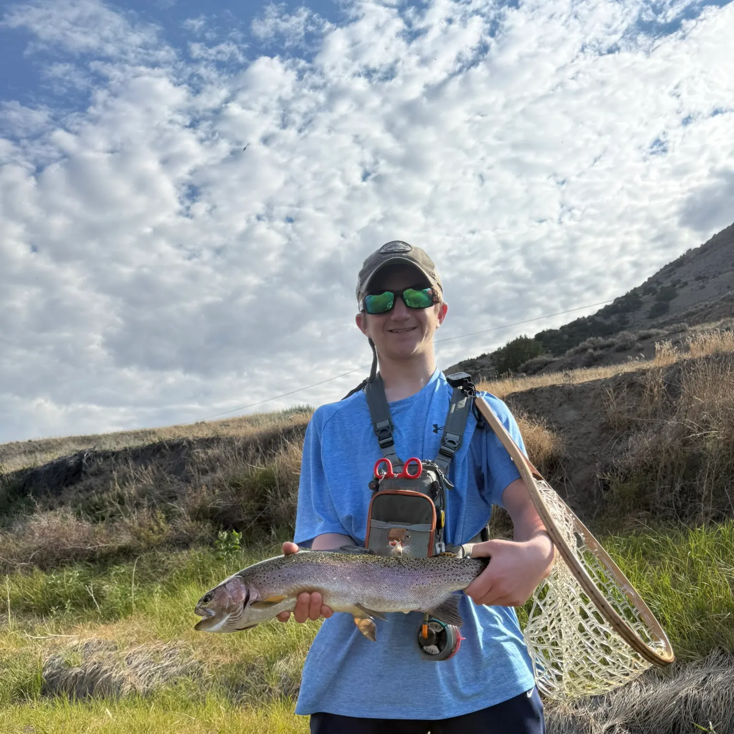 Rainbow trout caught on Fishbrain