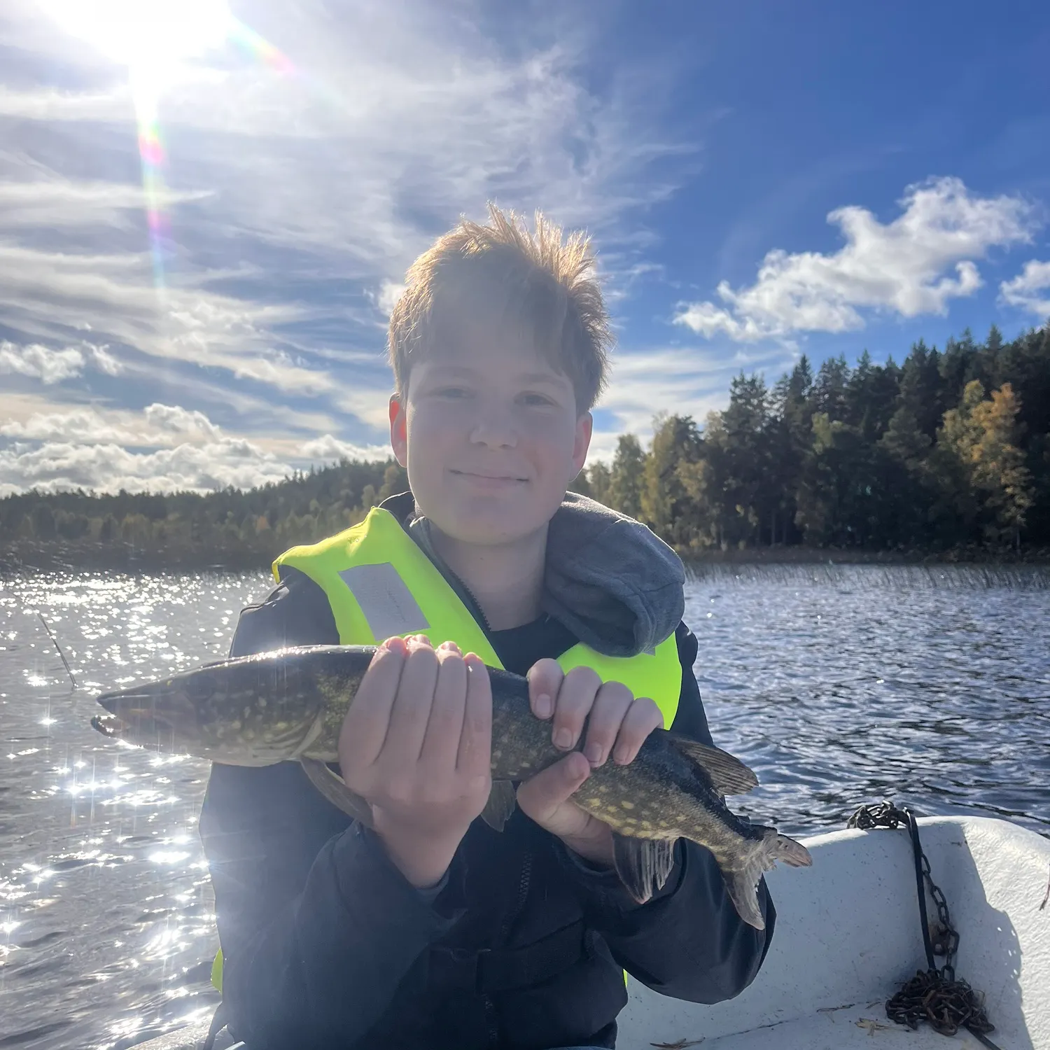 Northern pike caught on Fishbrain