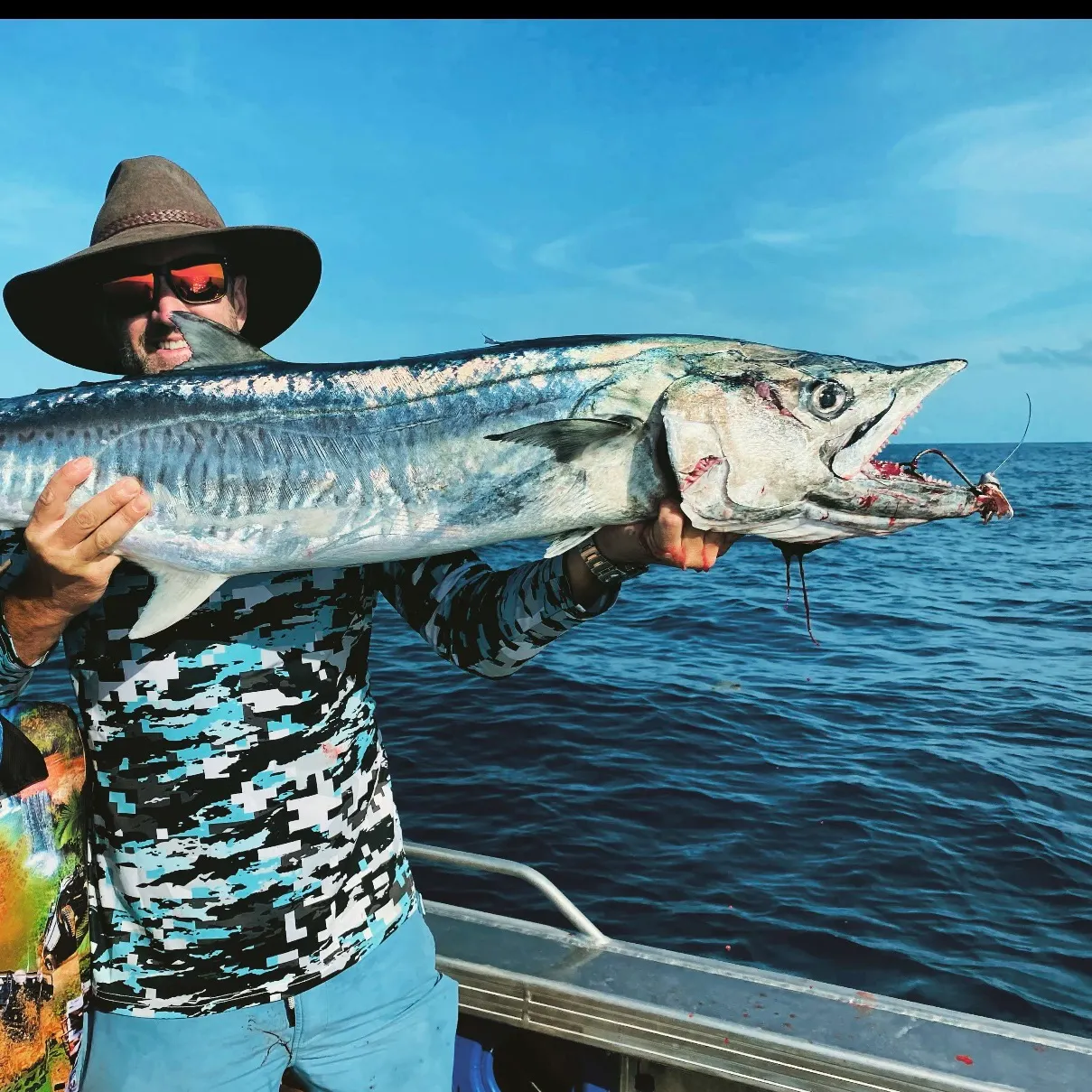 The most recent Narrow-barred Spanish mackerel catches on Fishbrain