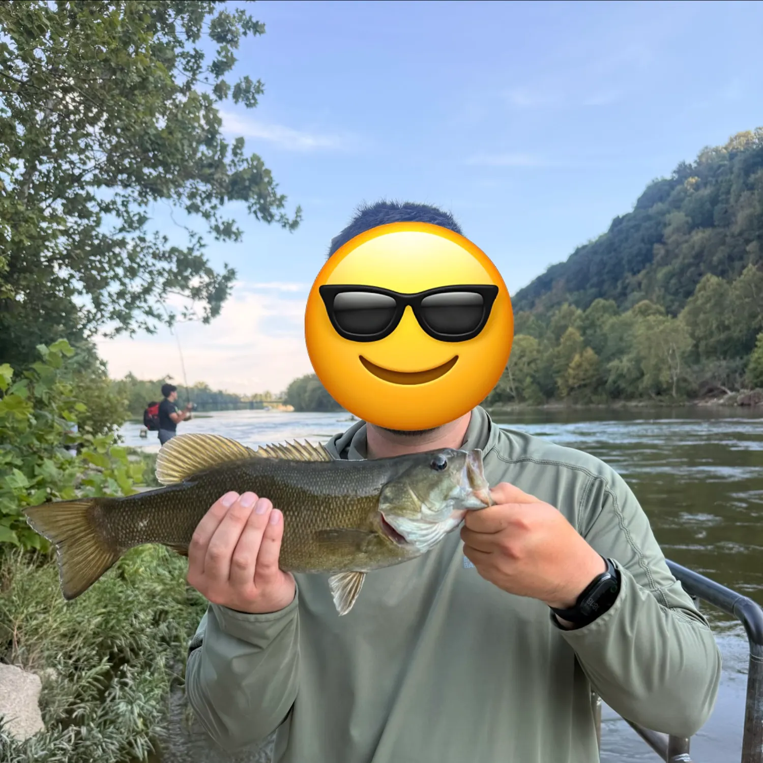 Smallmouth bass caught on Fishbrain