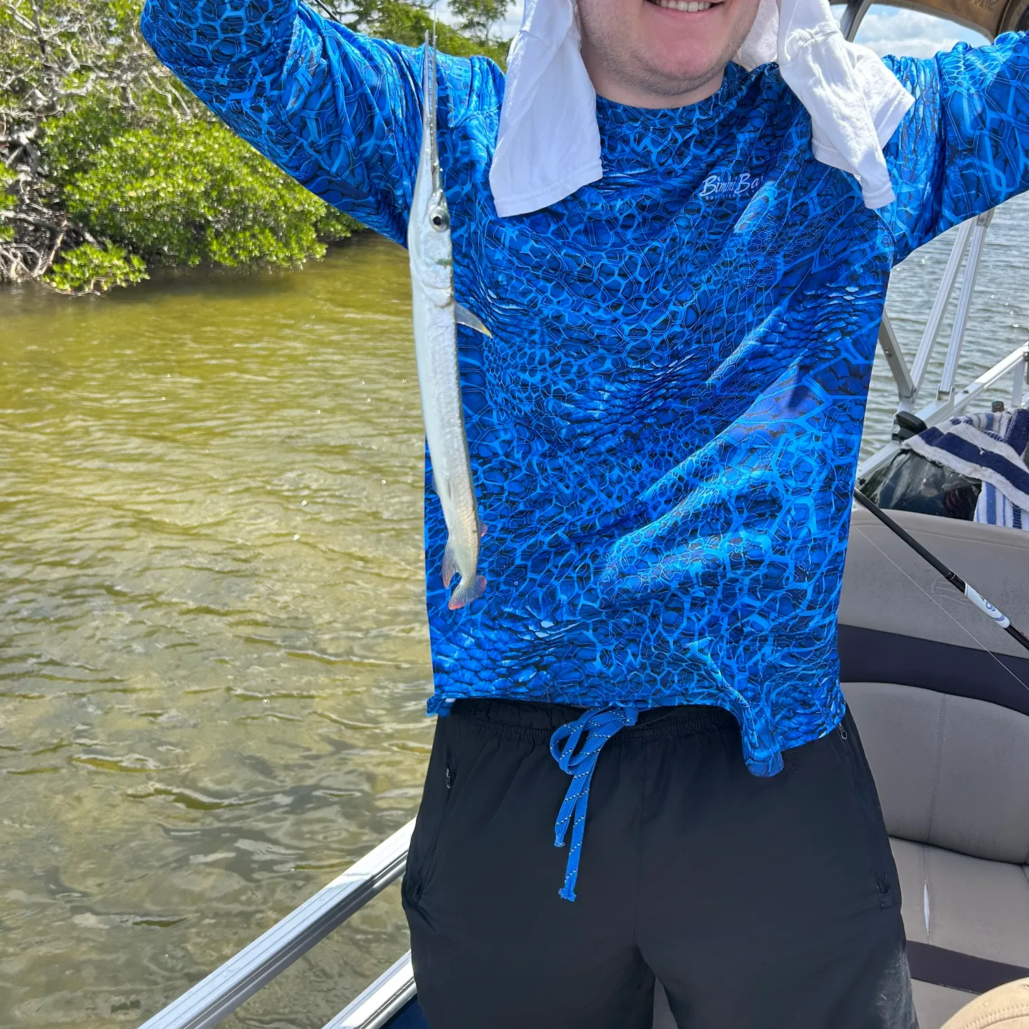 The most recent Flat needlefish catches on Fishbrain