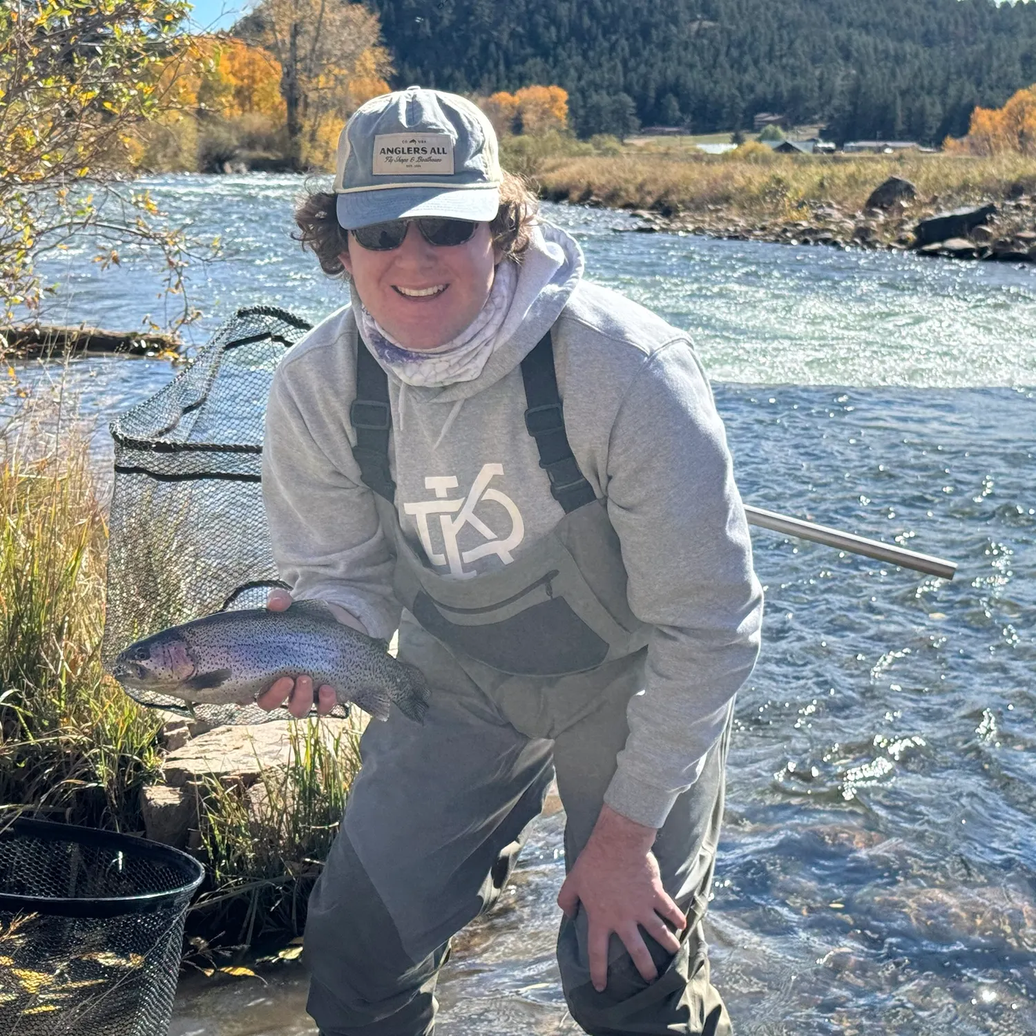 Rainbow trout caught on Fishbrain