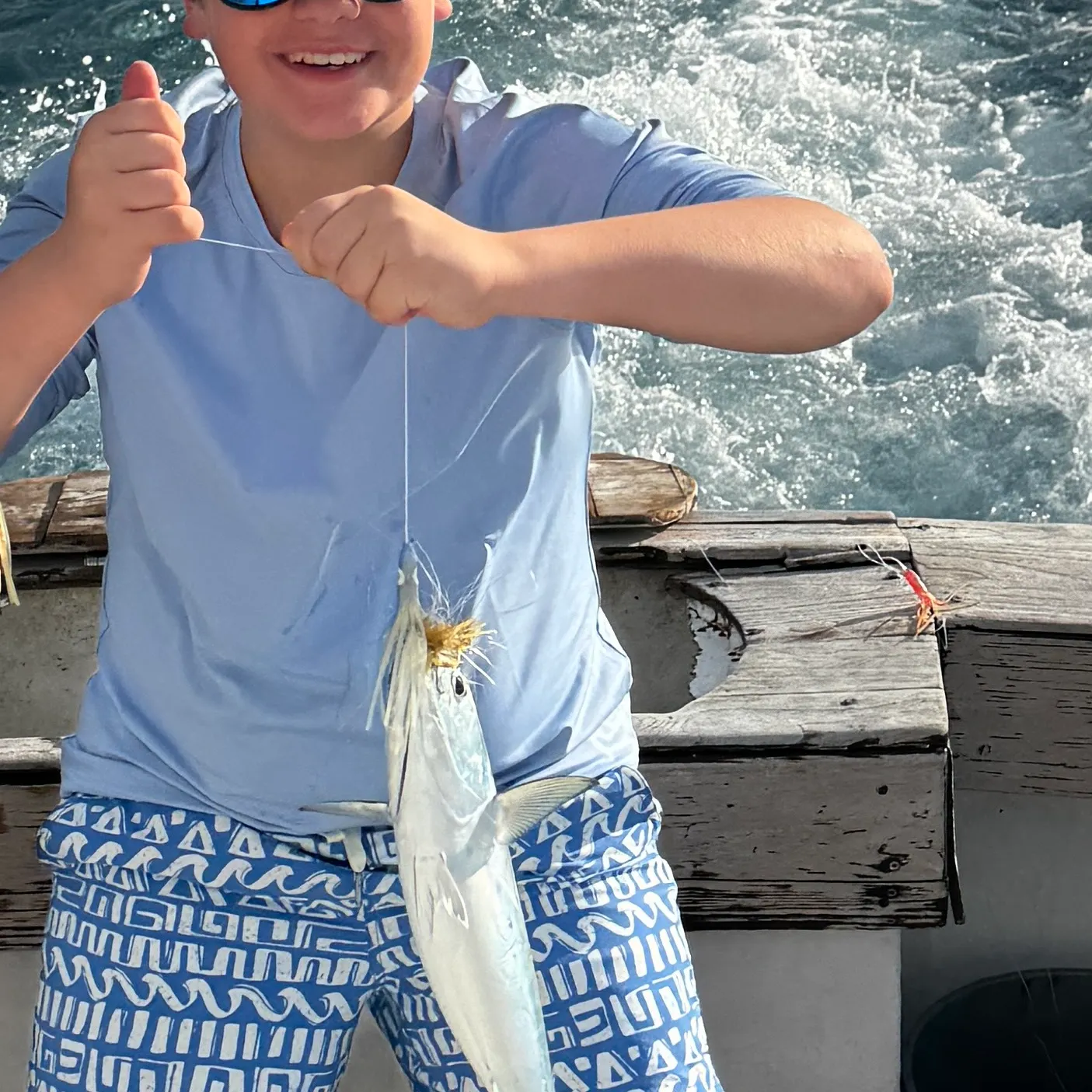 Yellowfin tuna caught on Fishbrain