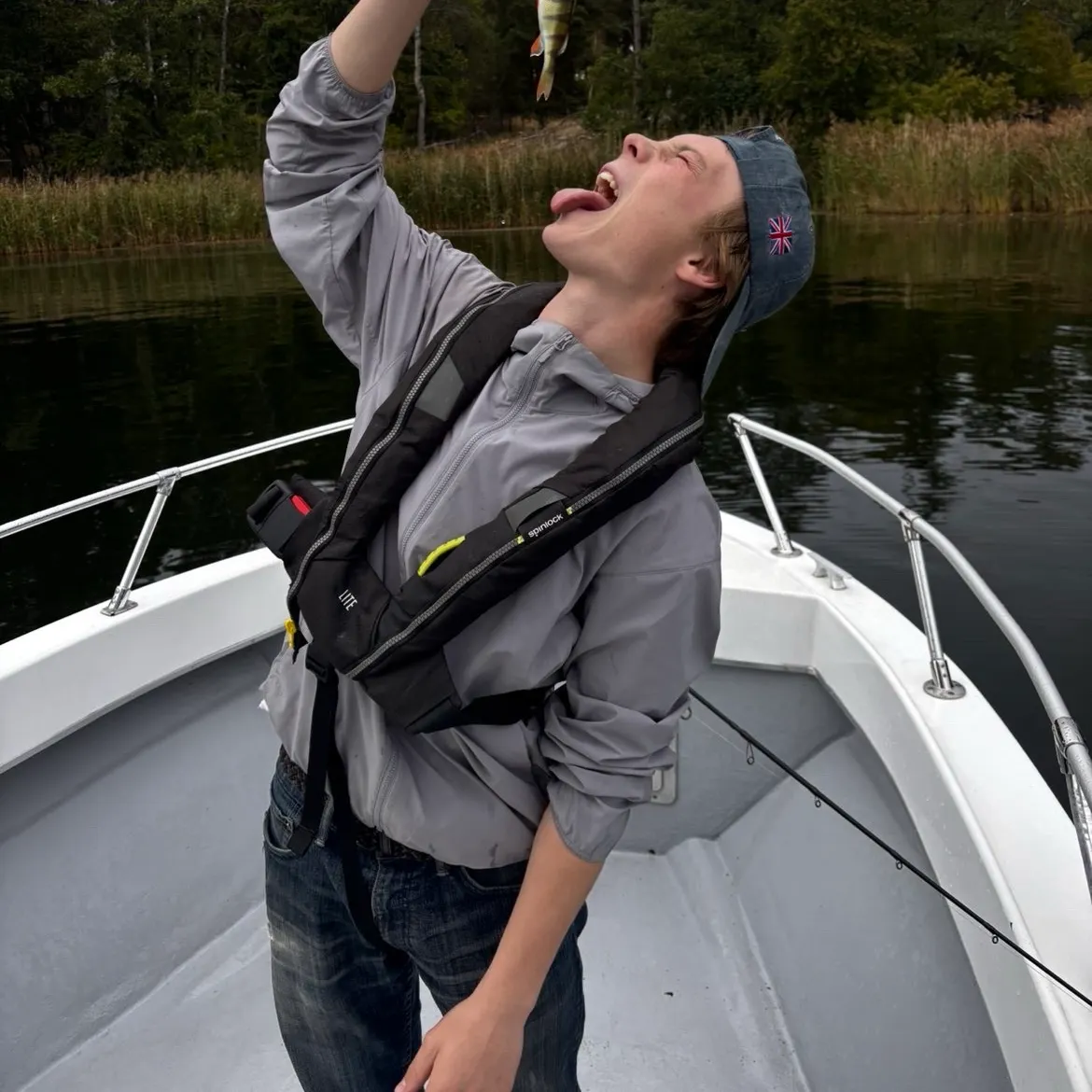 European perch caught on Fishbrain