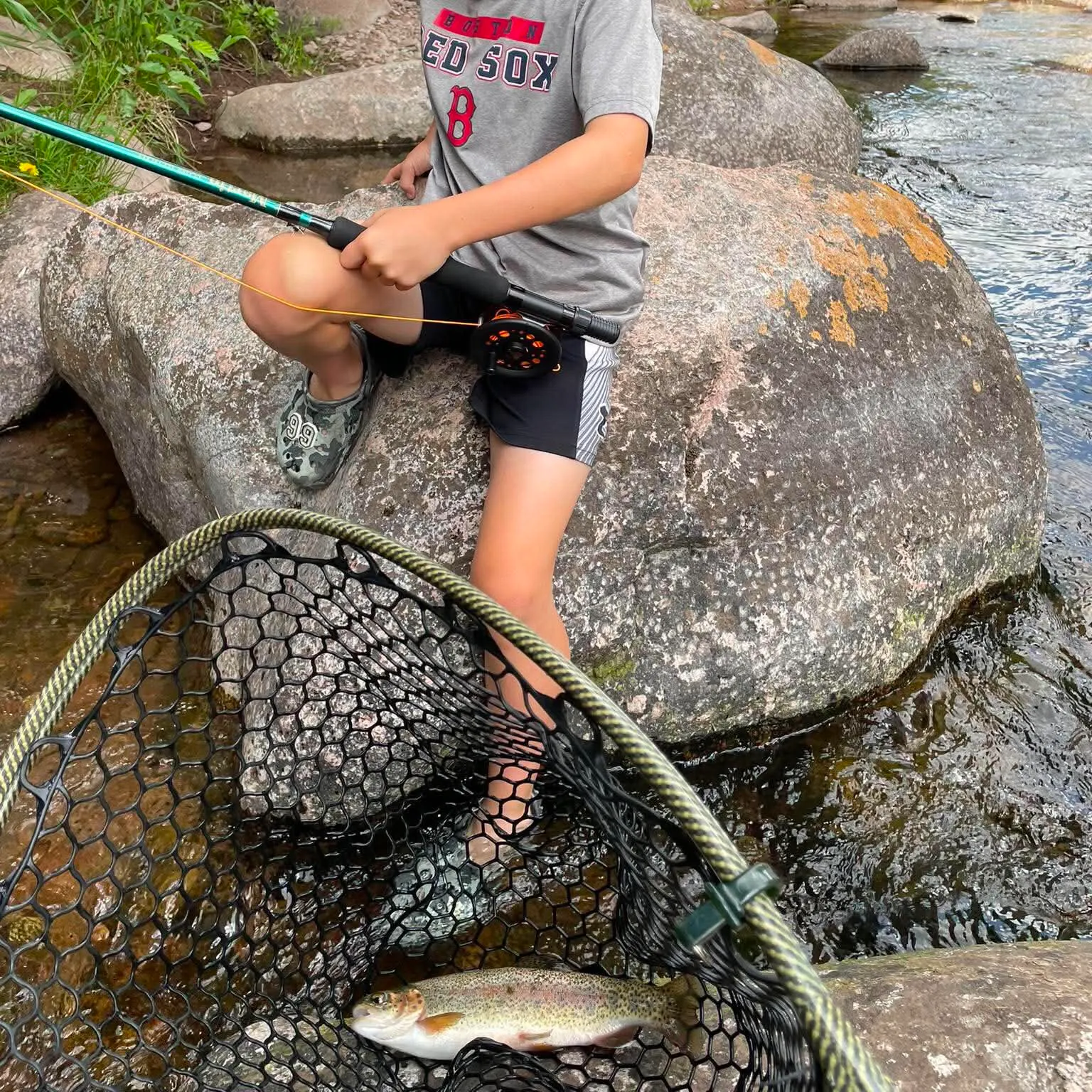Rainbow trout caught on Fishbrain