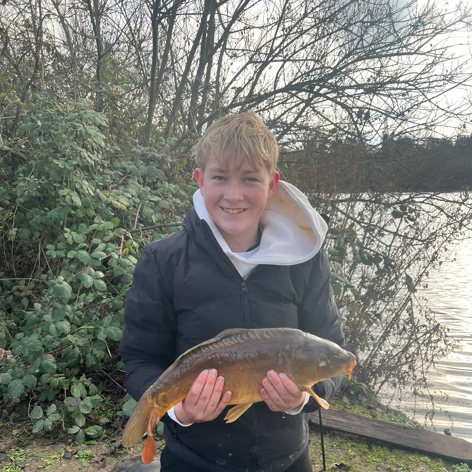 The most recent Leather carp catches on Fishbrain