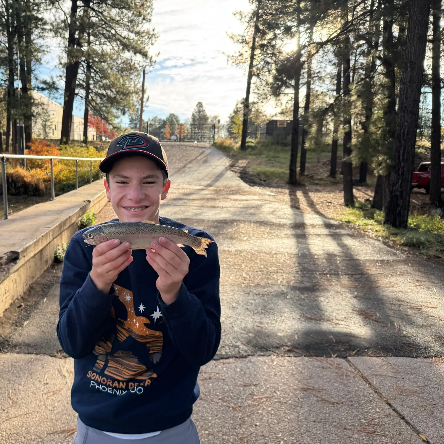 Rainbow trout caught on Fishbrain