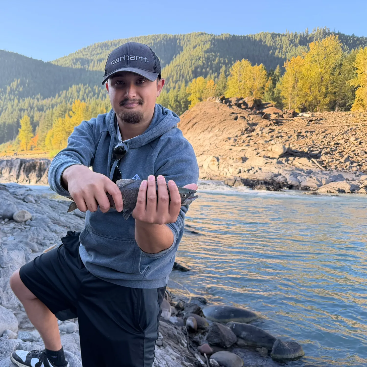 Kokanee salmon caught on Fishbrain