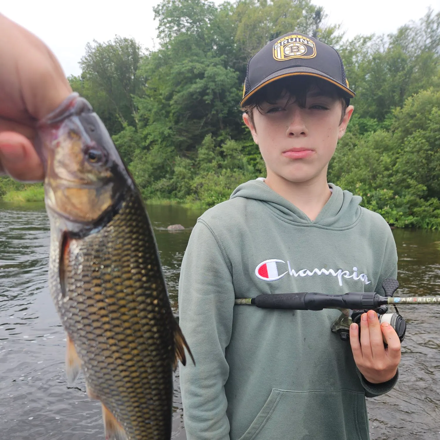 The most recent Fallfish catches on Fishbrain