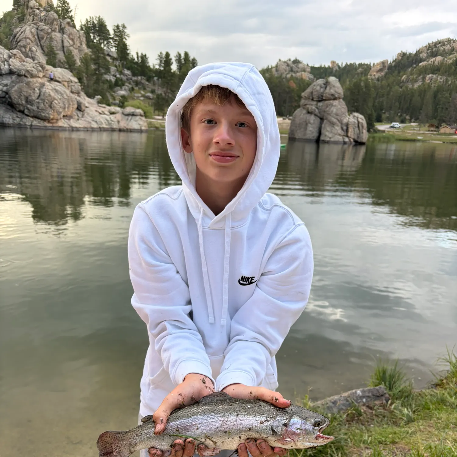 Rainbow trout caught on Fishbrain