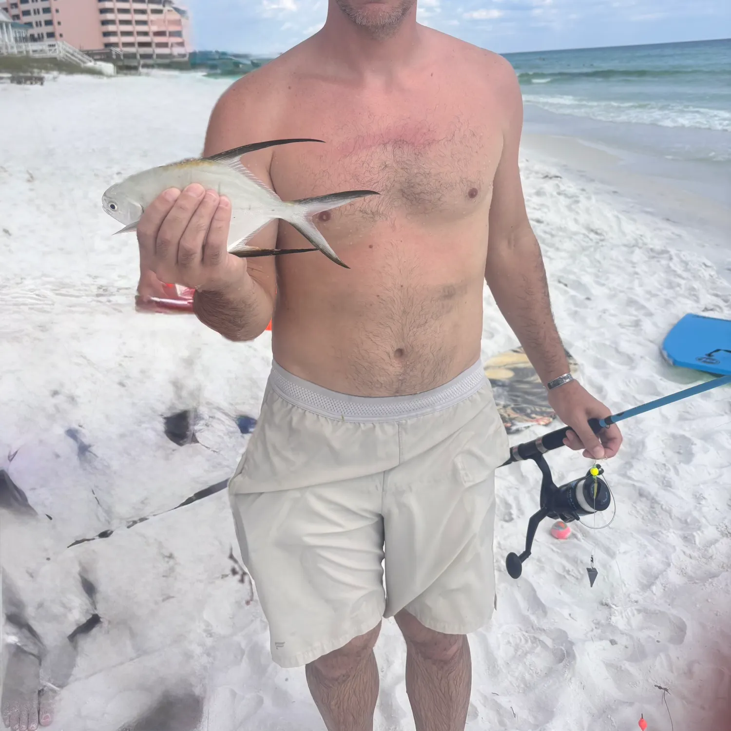 Palometa caught on Fishbrain