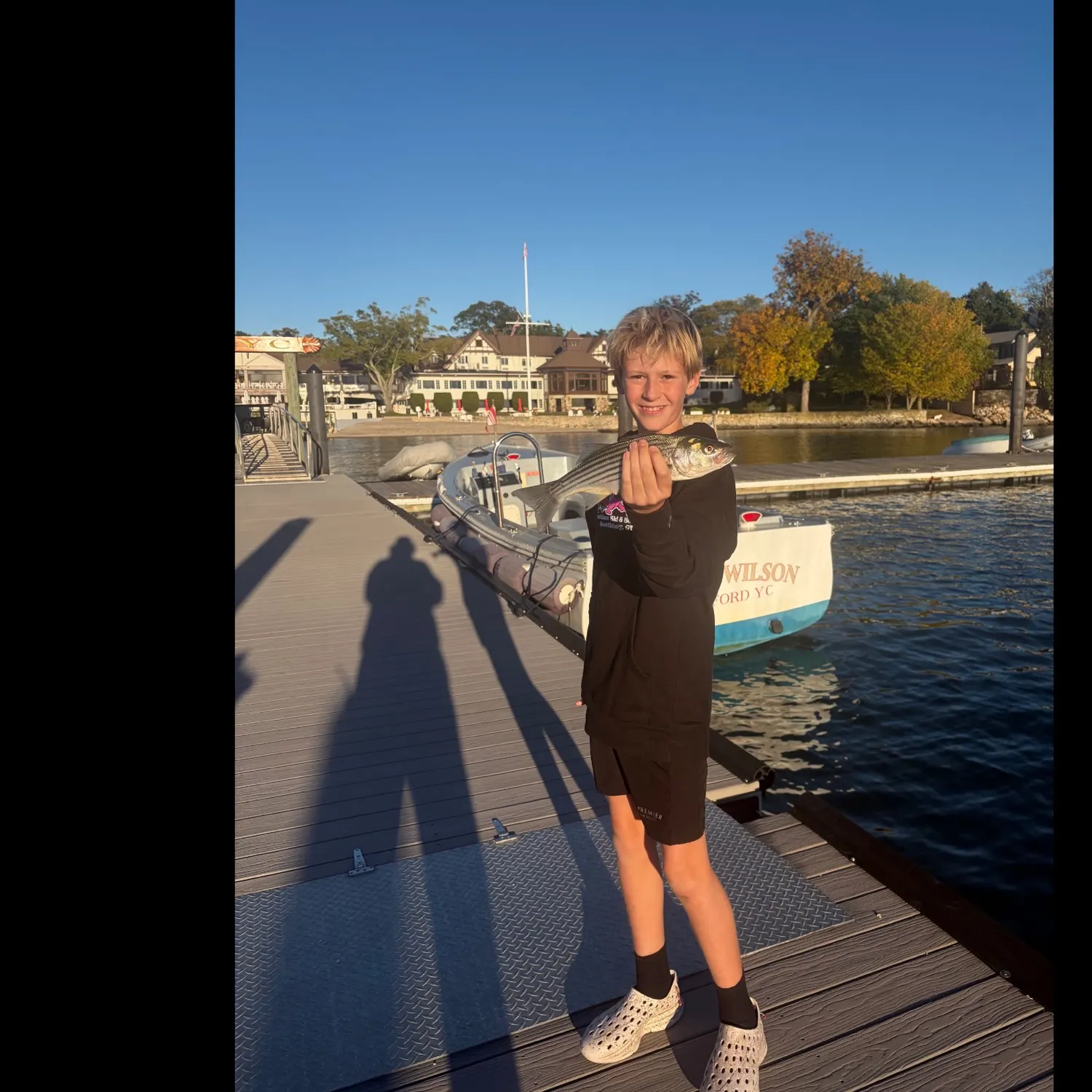 Striped bass caught on Fishbrain