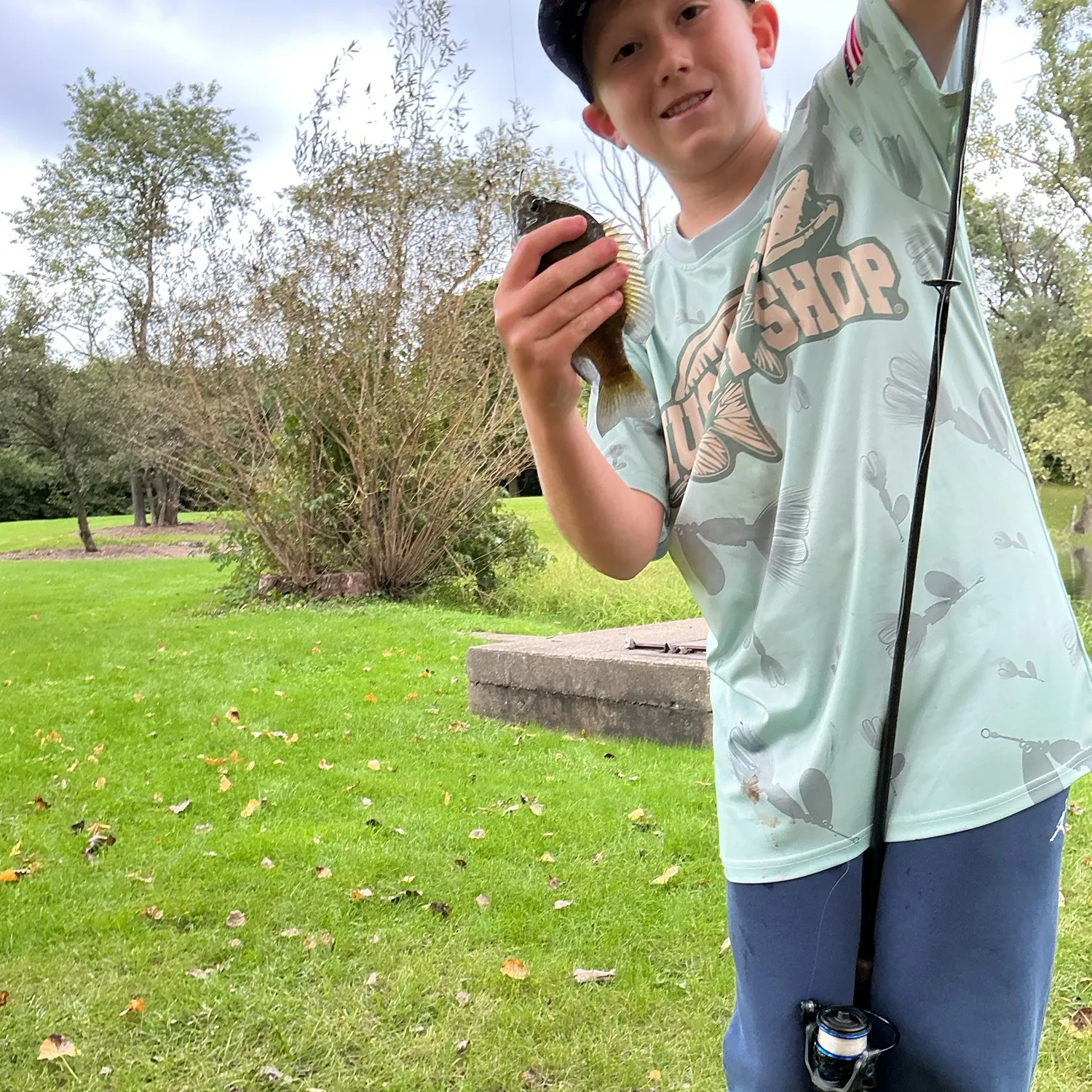 Bluegill caught on Fishbrain