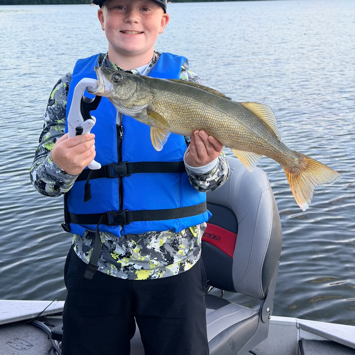Walleye caught on Fishbrain